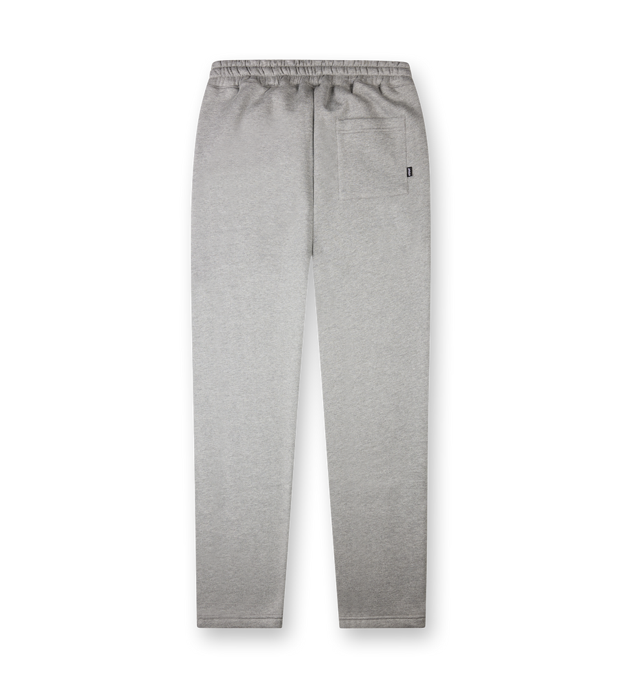 Logo Straight Leg Grey Melange