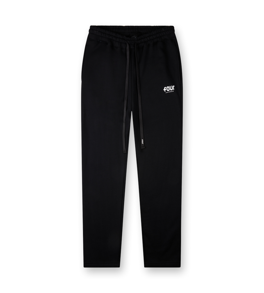 Logo Straight Leg Black