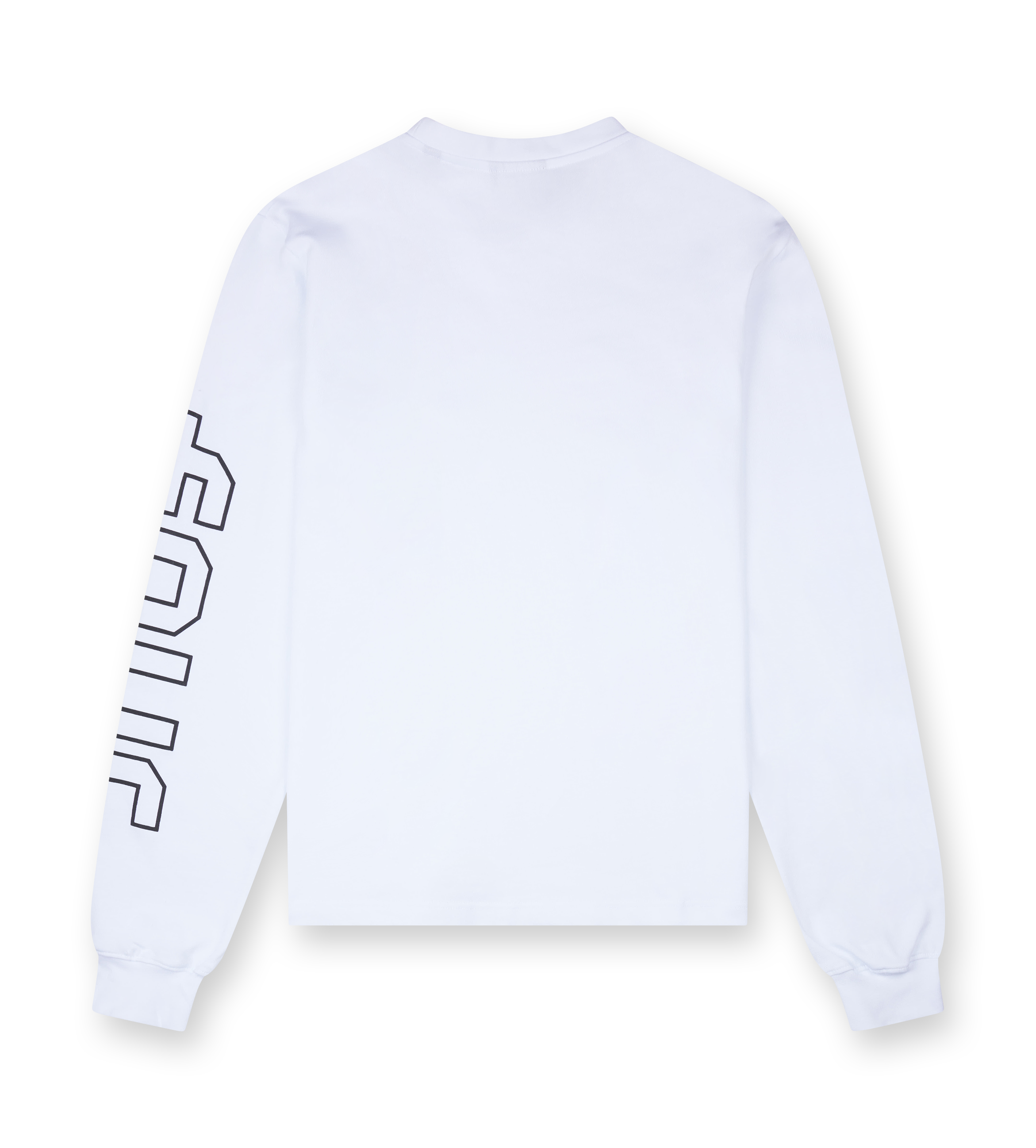 Outline Longsleeve T-shirt White