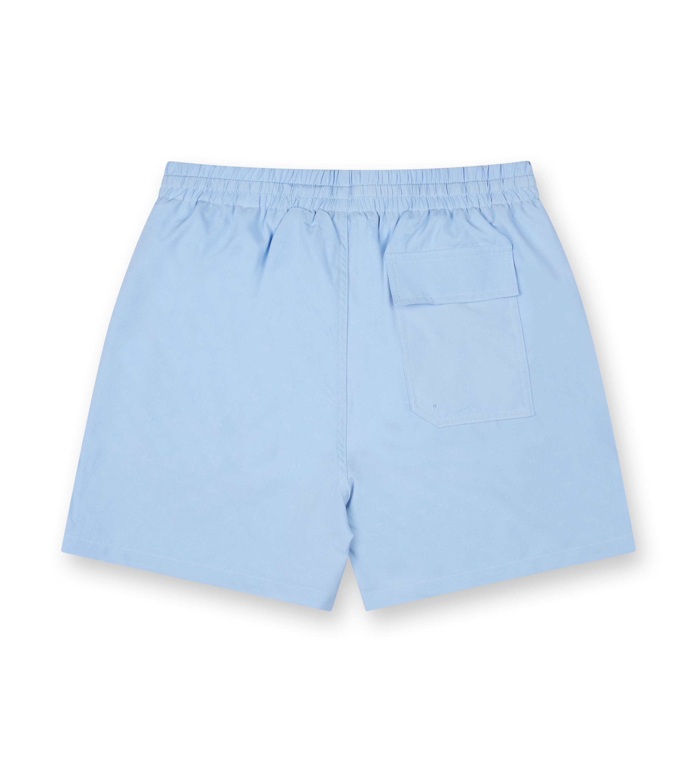 Logo 4AOP Swim Shorts Ice Blue/ White