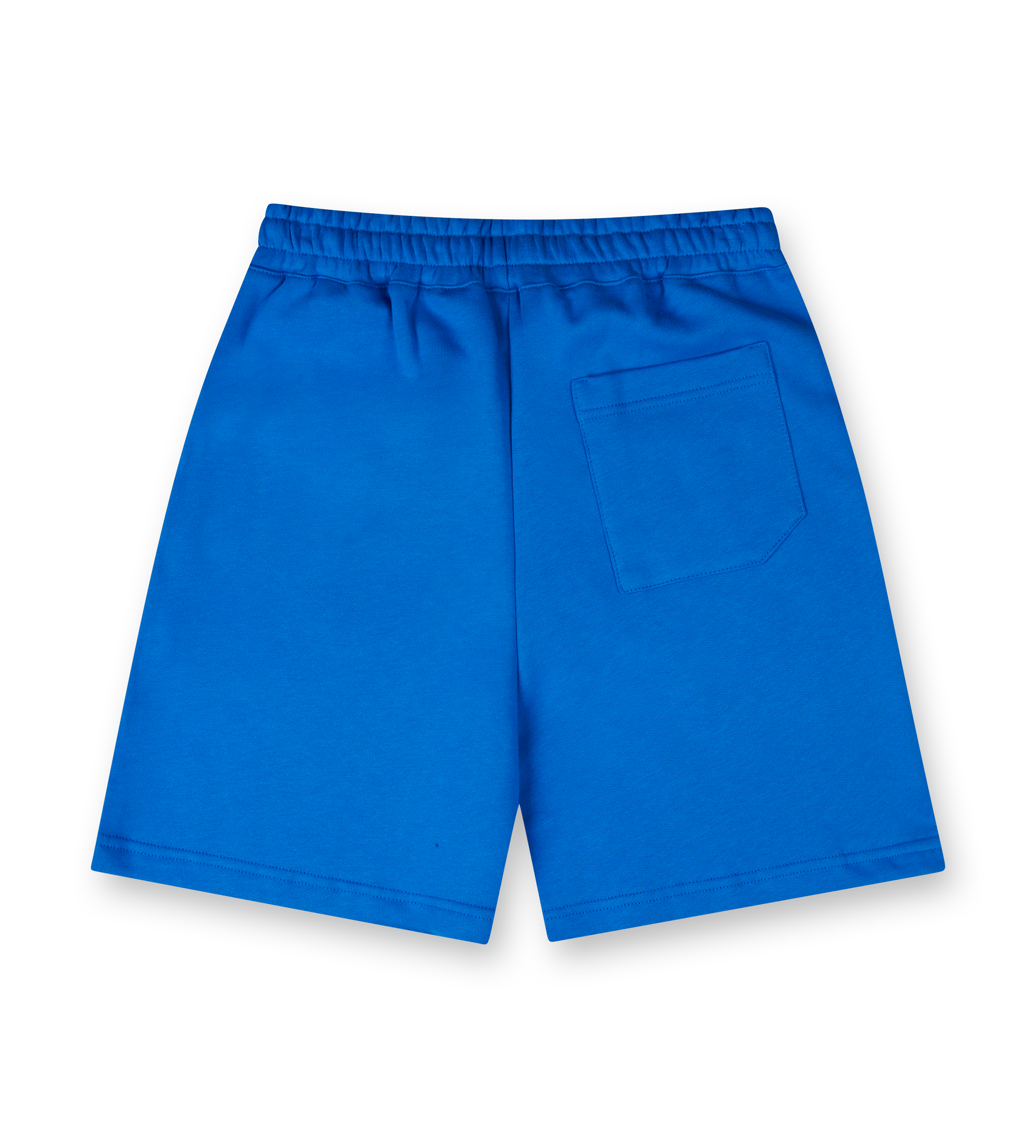 Circles Shorts Princess Blue/ White