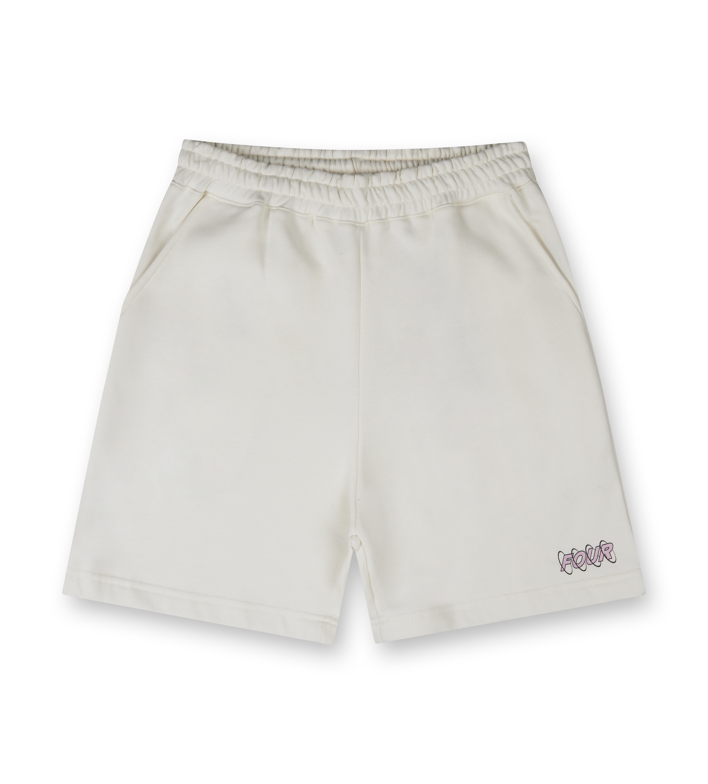 Circles Shorts Cannoli Cream/ Soft Pink