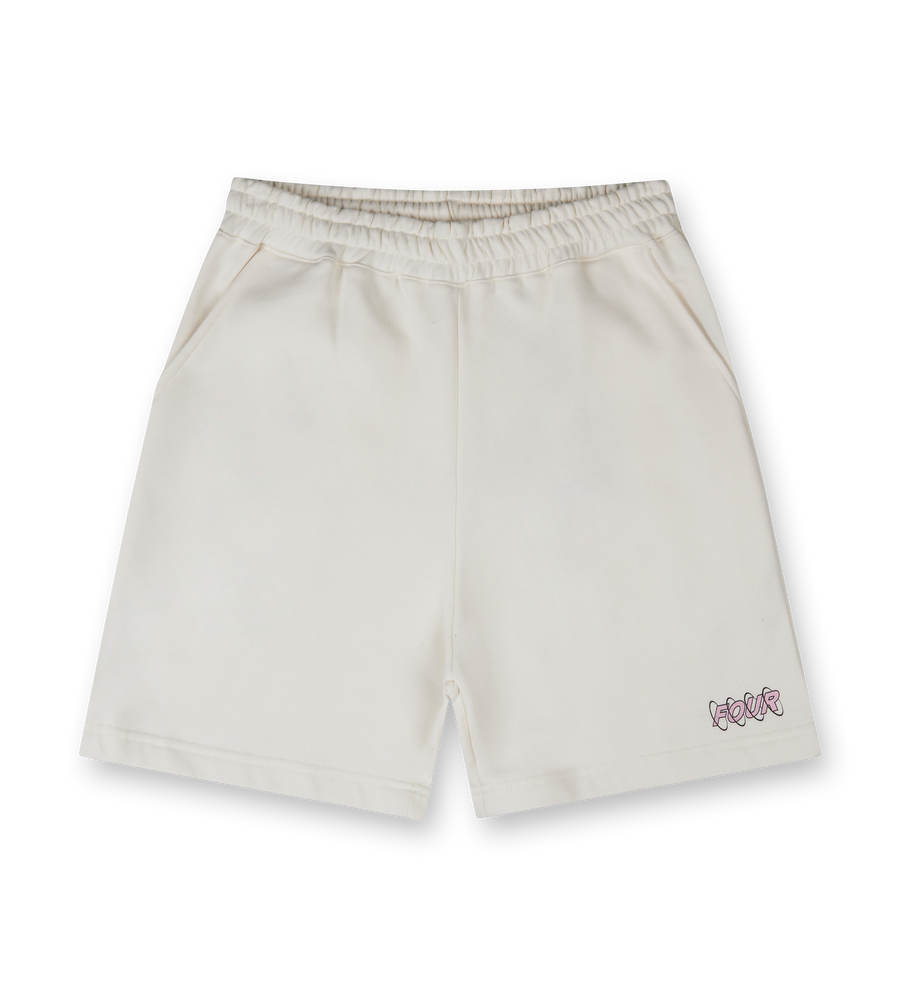 Circles Shorts Cannoli Cream/ Soft Pink