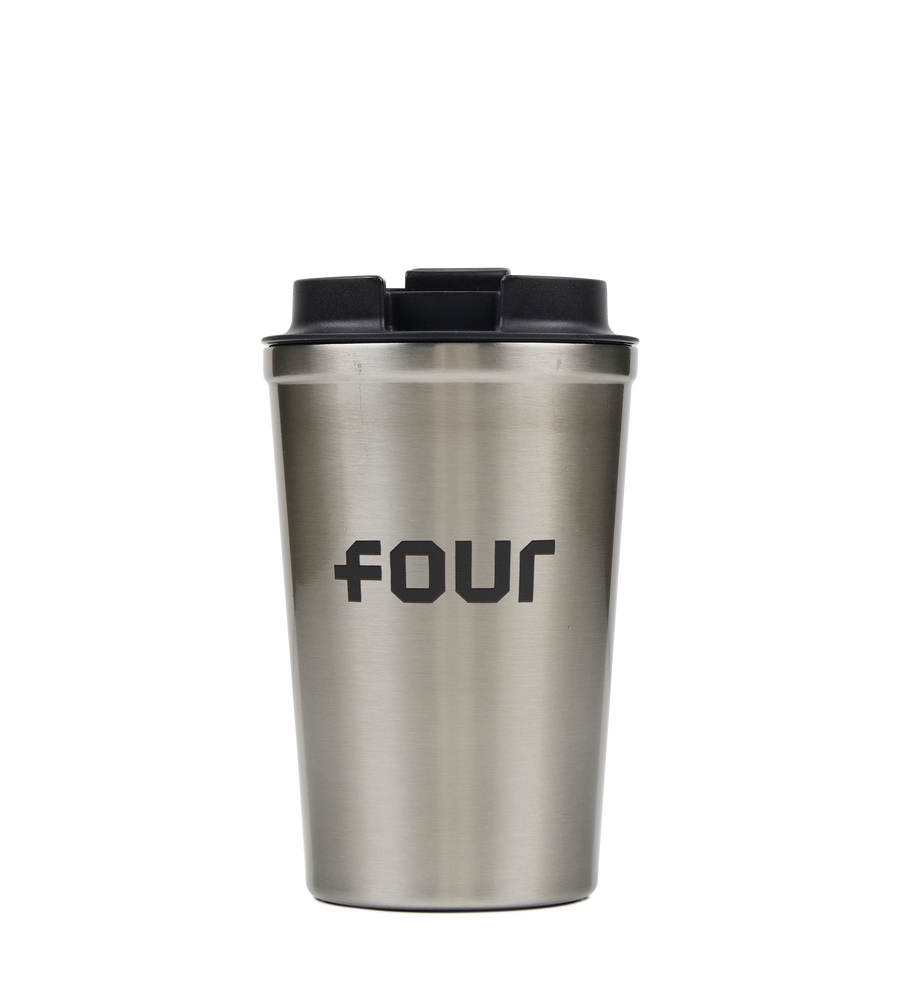 Logo Stainless Steel Cup Chrome