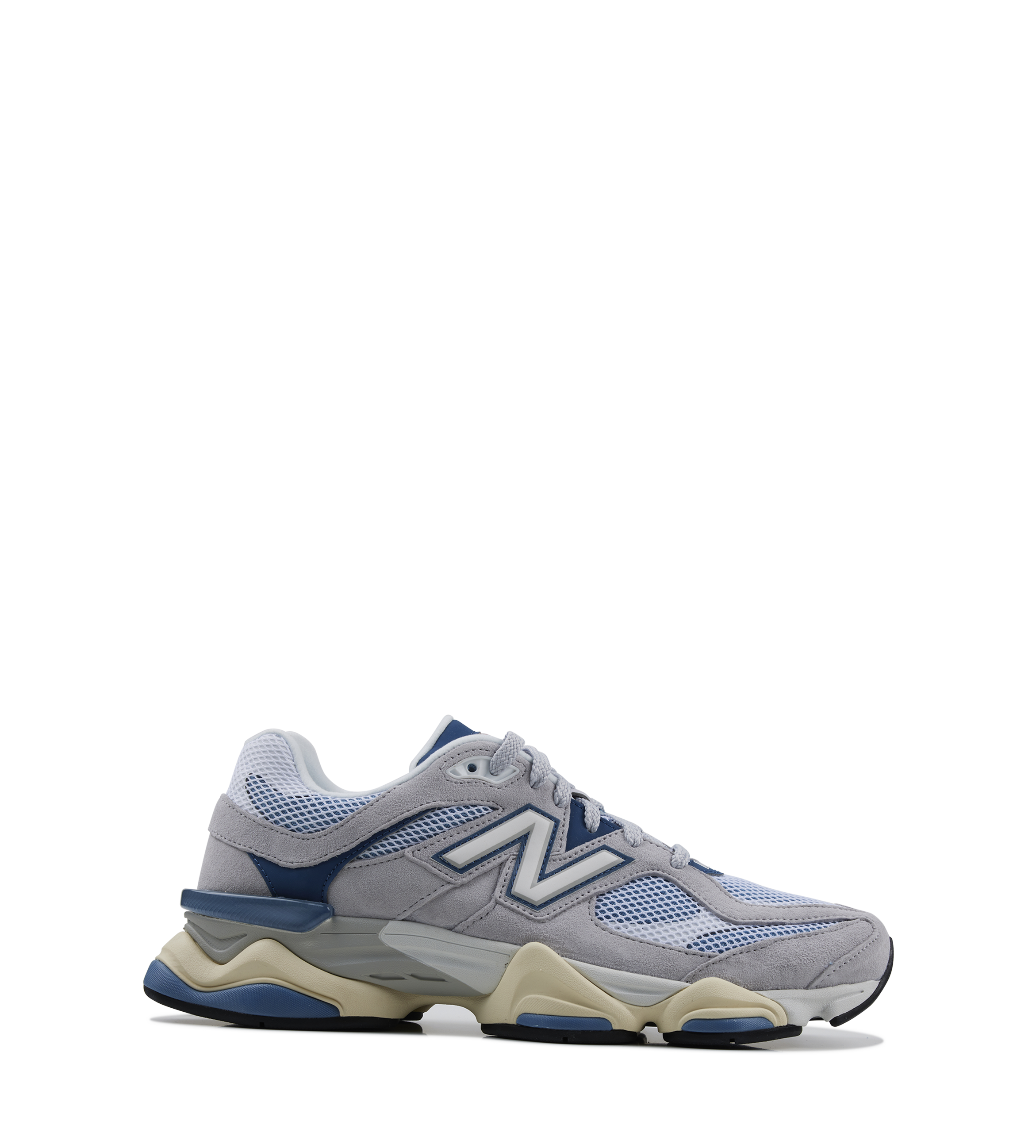 9060 Sneakers in Pearl Grey / Dark Shoreline Blue