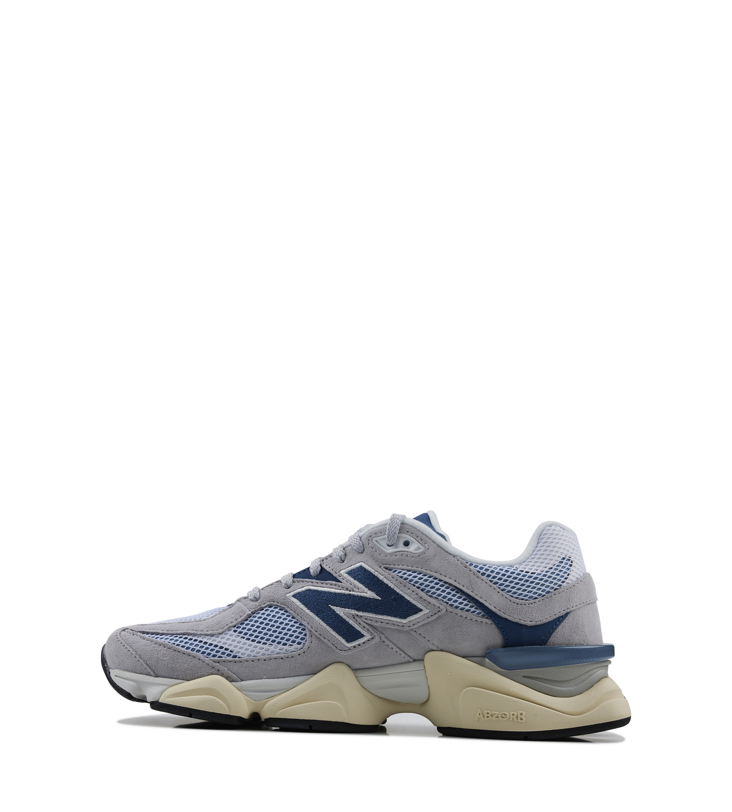 9060 Sneakers in Pearl Grey / Dark Shoreline Blue