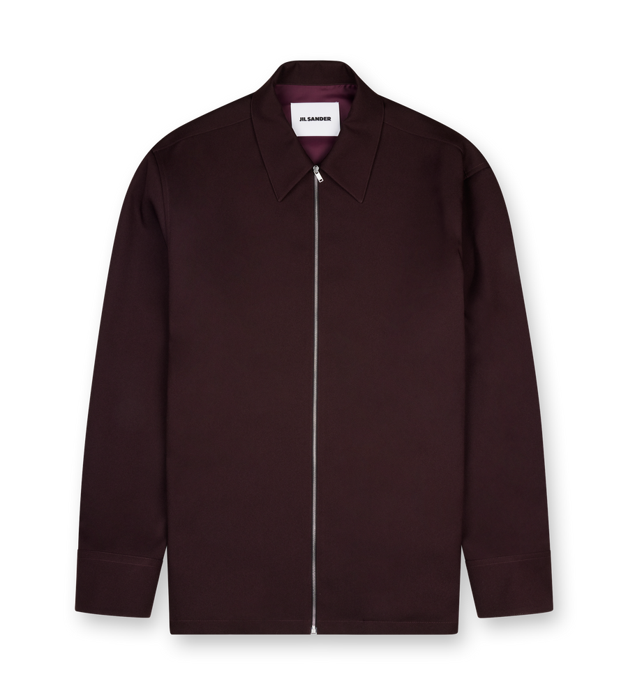 Jil Sander Shirt in Chocolate Plum