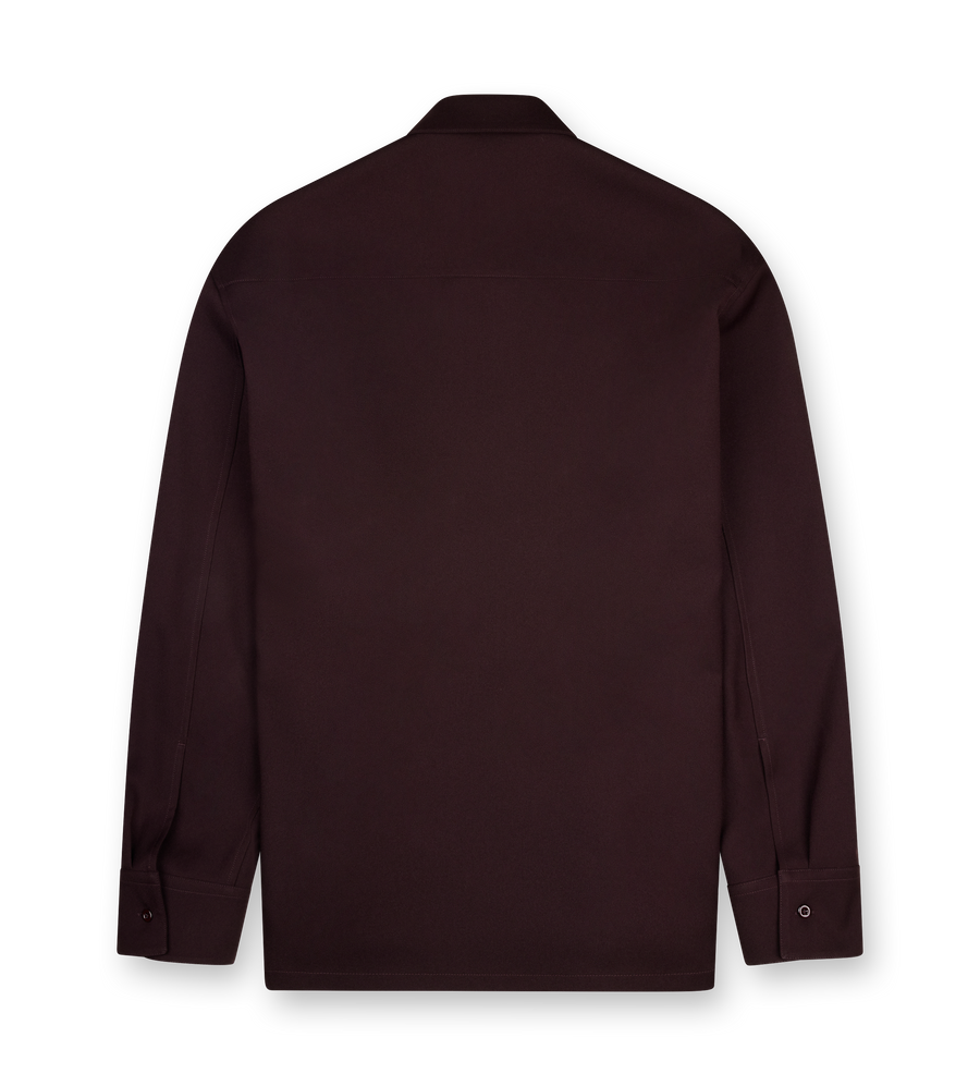 Jil Sander Shirt in Chocolate Plum