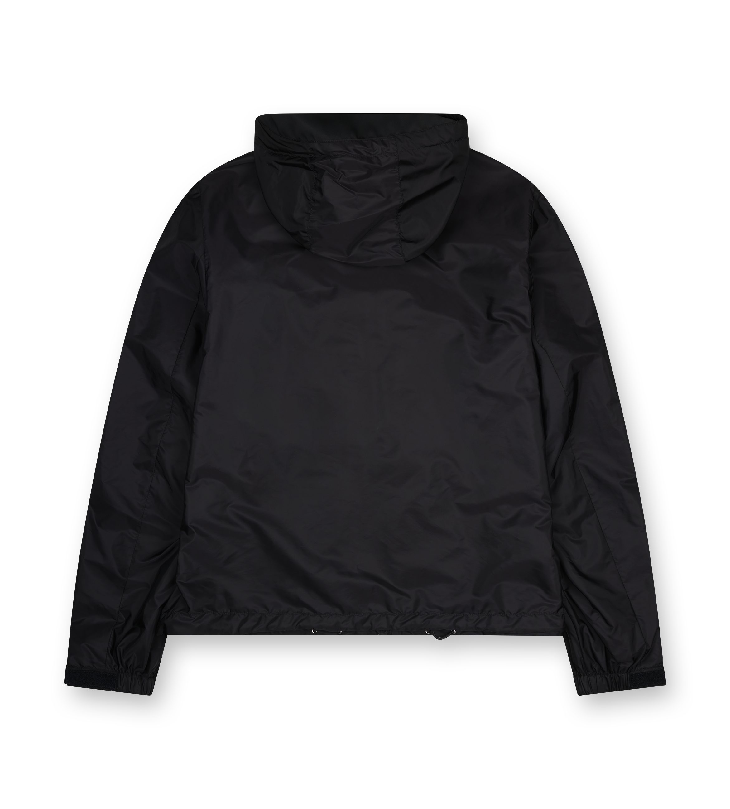Prada Re-Nylon Hooded Jacket in Black