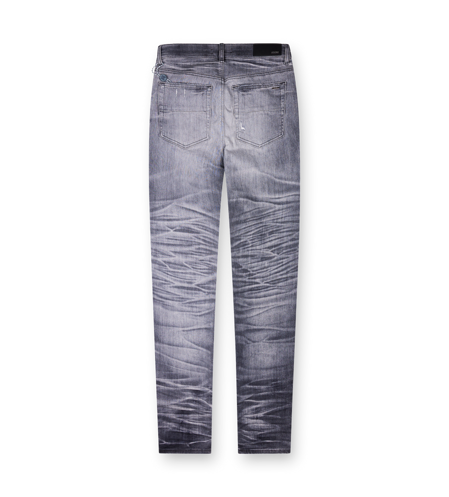 Amiri Suede MX1 Jean in Storm Grey