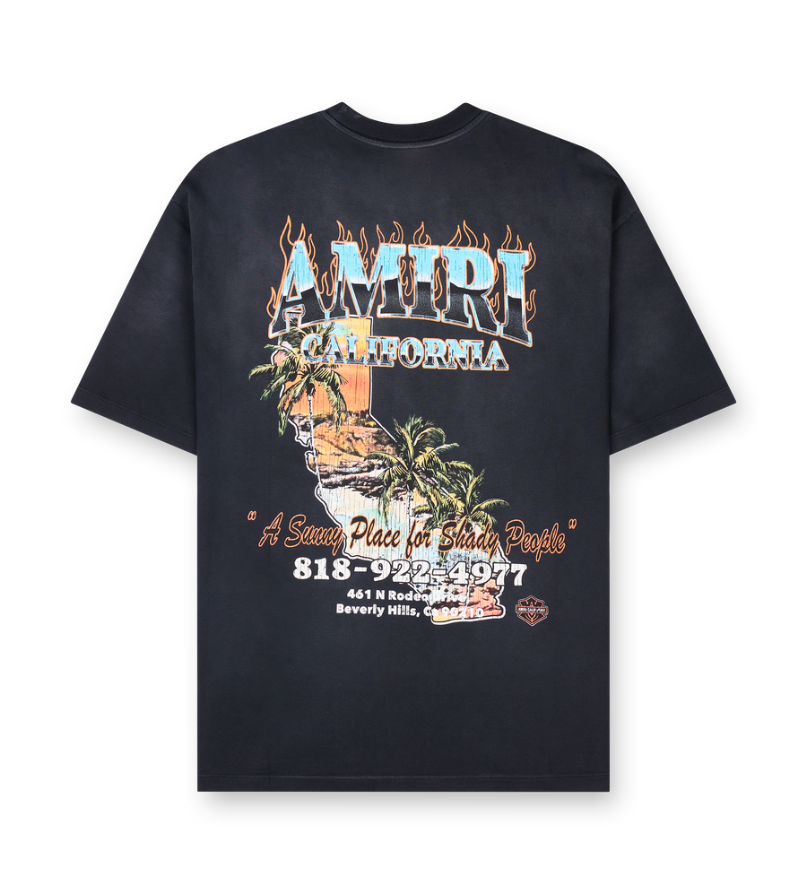 Amiri Oversized T-Shirt Sunny in Black