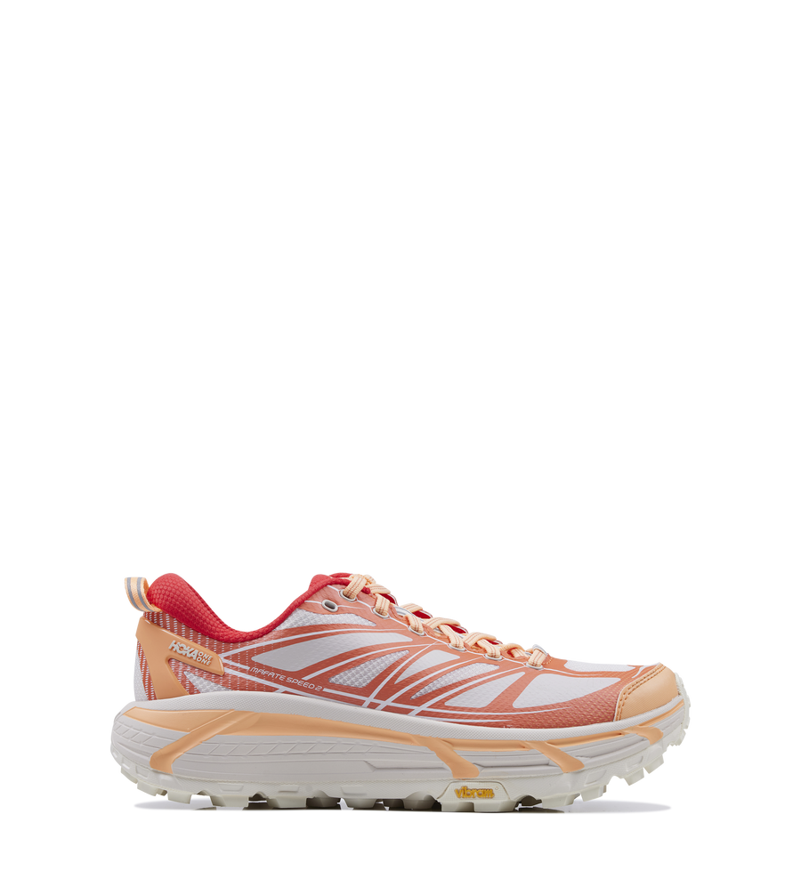 Hoka Mafate Speed 2 Sneakers in Pale Tangerine / Ember
