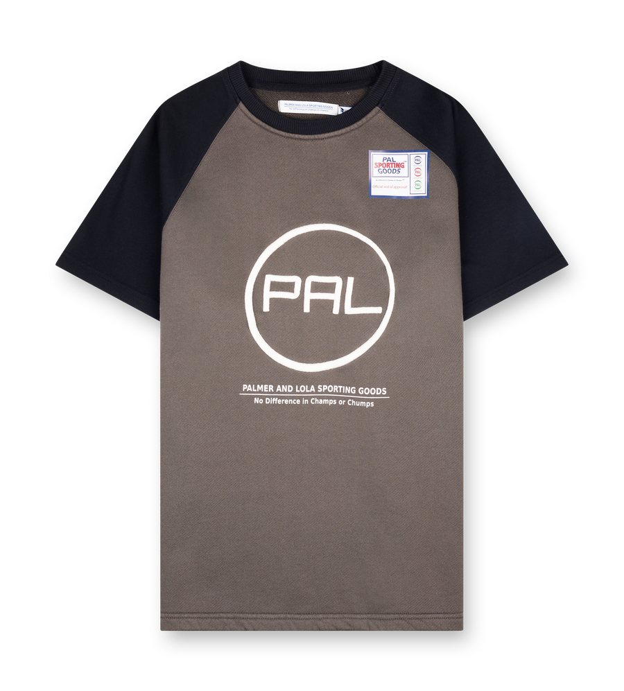 PAL Sporting Goods Box Raglan T-Shirt in Beluga