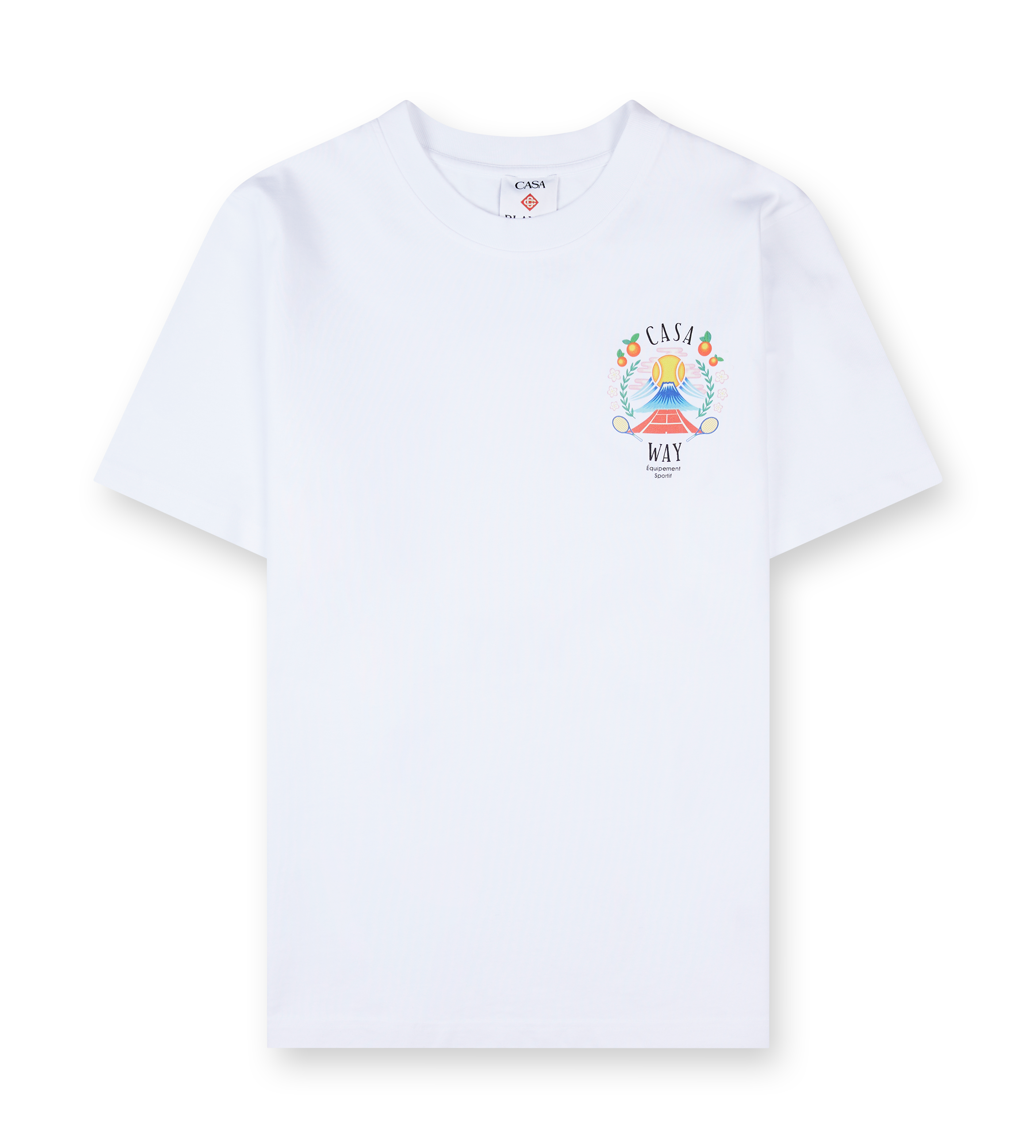 Casa Way Mountain T-Shirt White – FOUR Amsterdam Casa Way Mountain T-Shirt White – FOUR Amsterdam