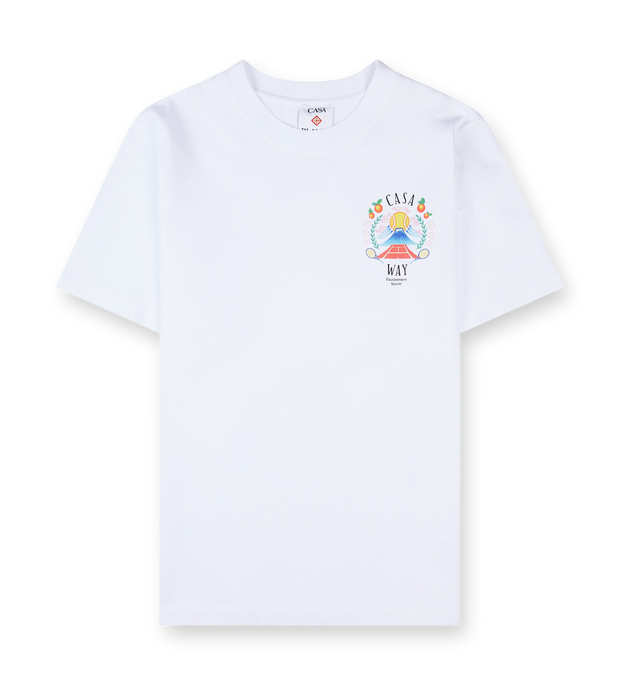 Casa Way Mountain T-Shirt White