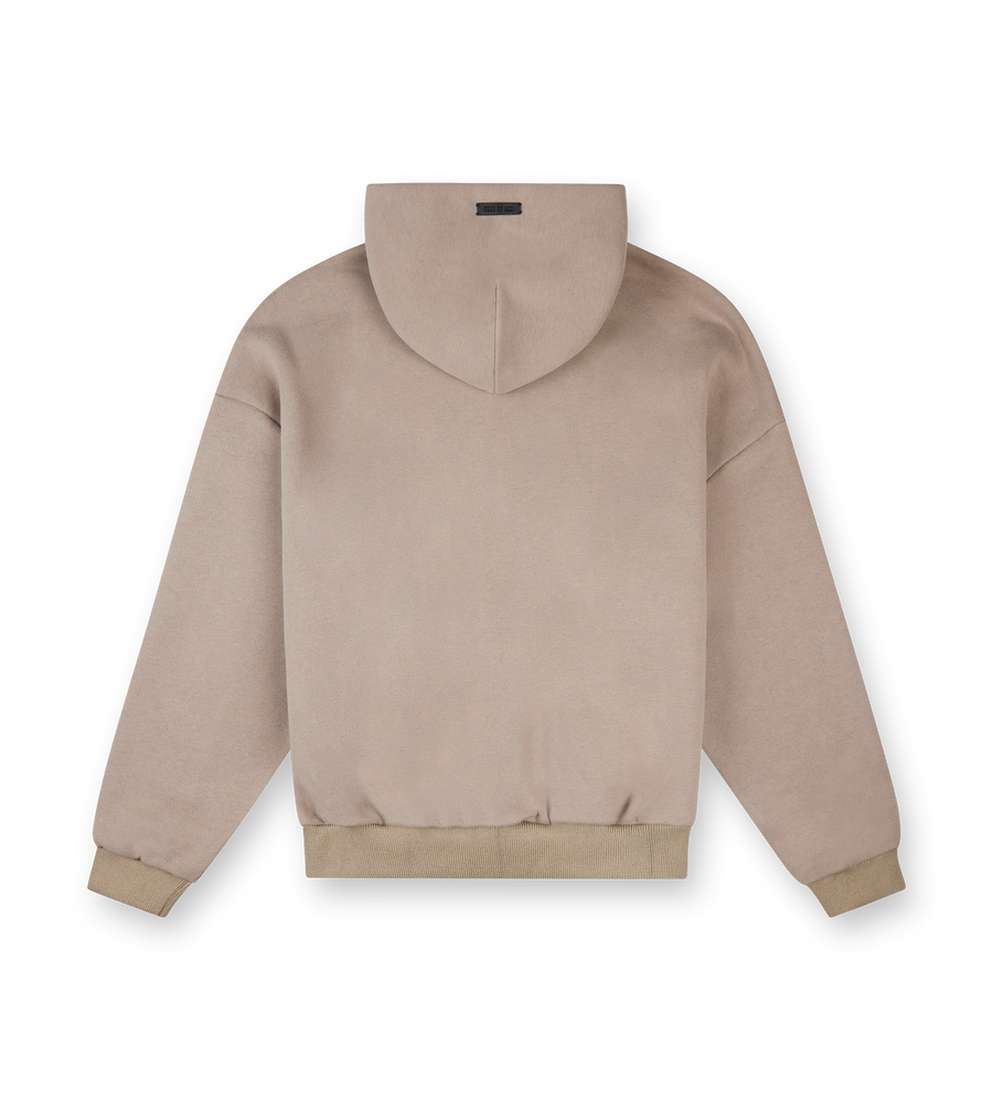 Half Zip Hoodie (Dusty Beige)