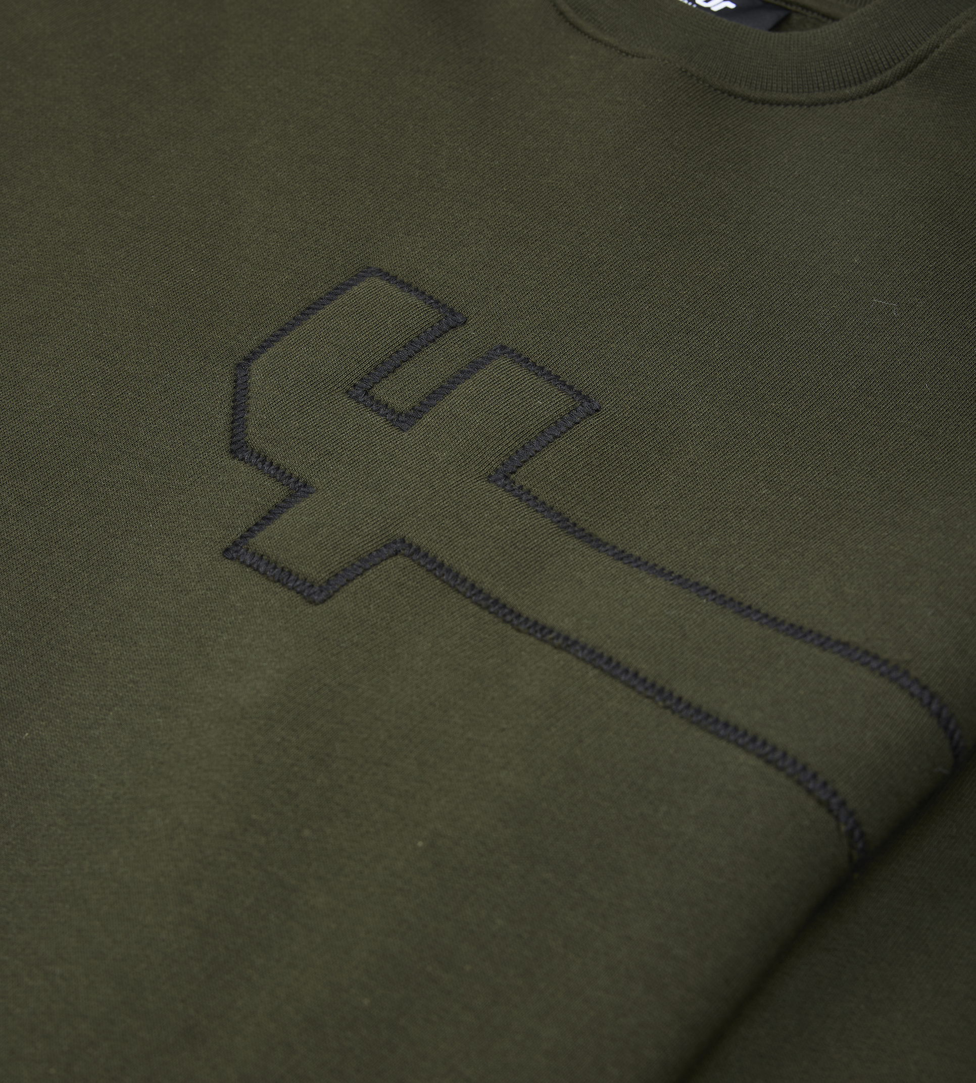 4 Patch Crewneck Army Green