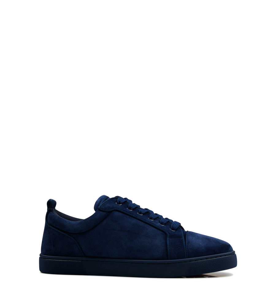 Christian Louboutin Louis Junior Sneakers - Veau velours in Zafiro