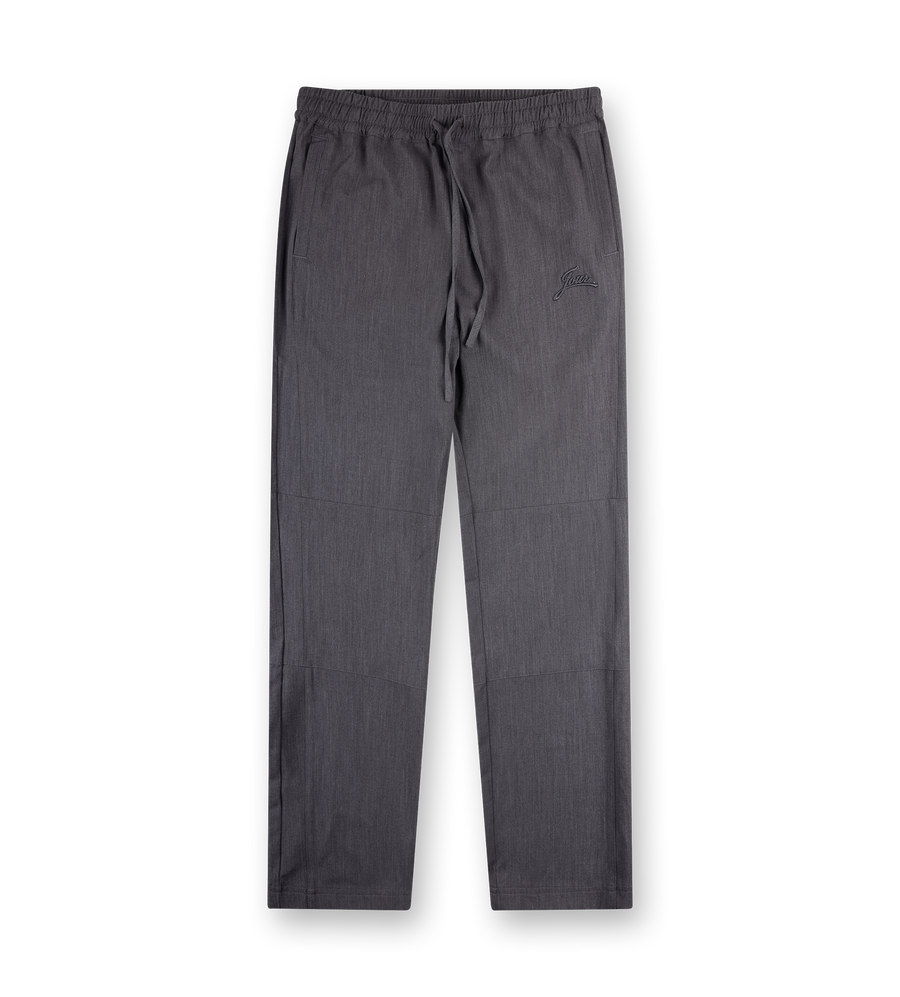 Script Logo Suit Trousers Dark Grey