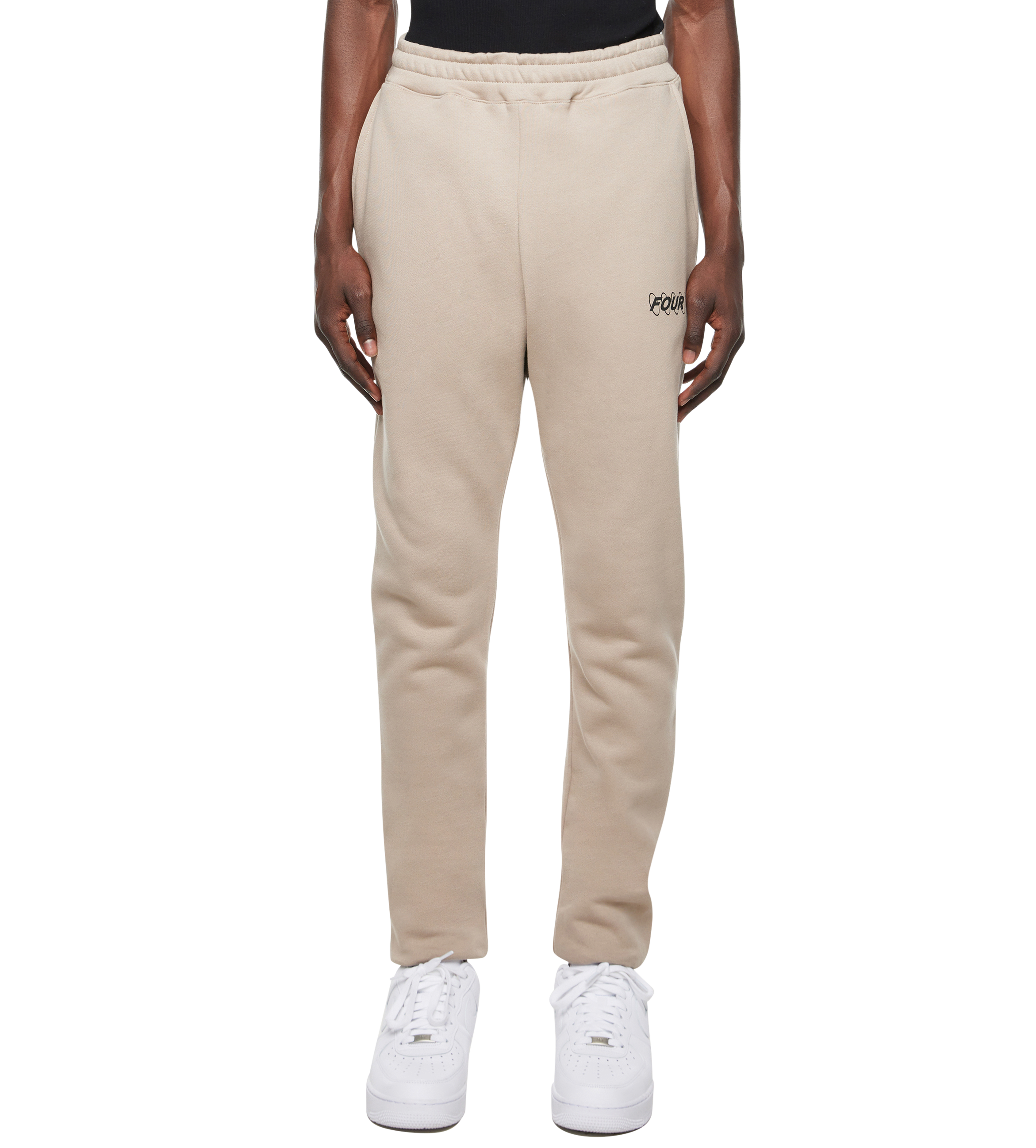Circles Logo Sweatpants Vintage Khaki