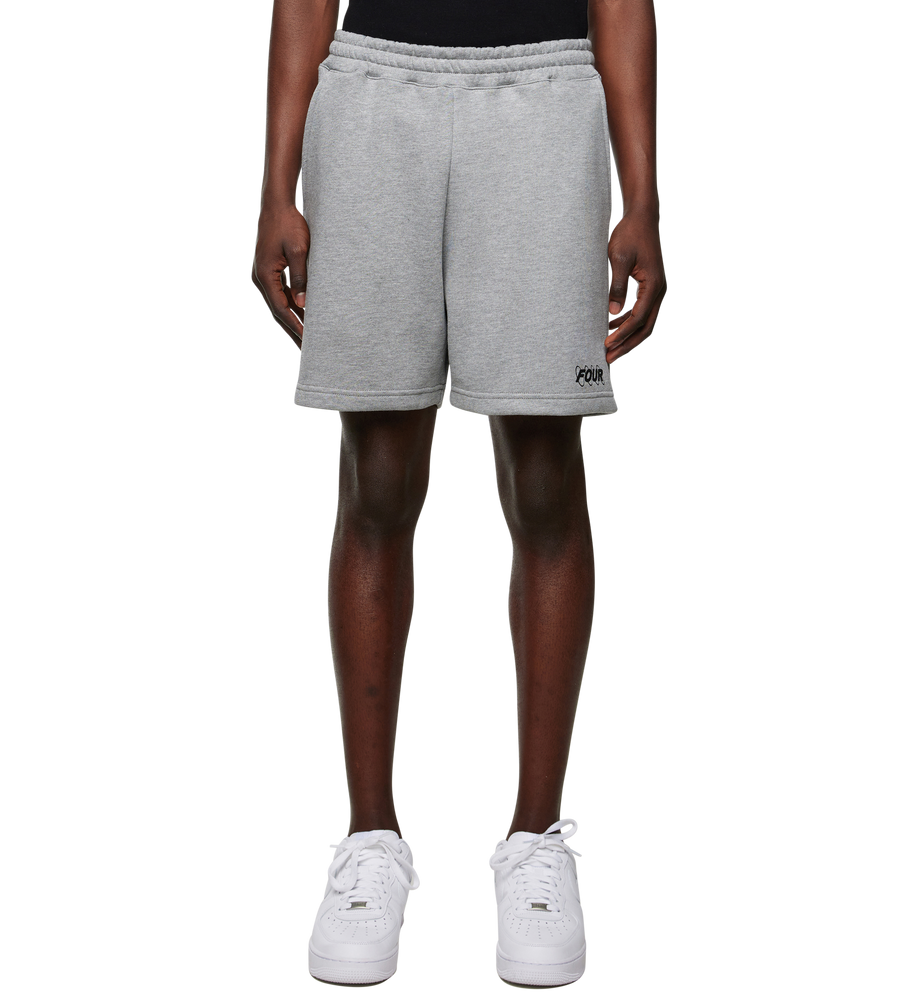 Circles Logo Shorts Grey