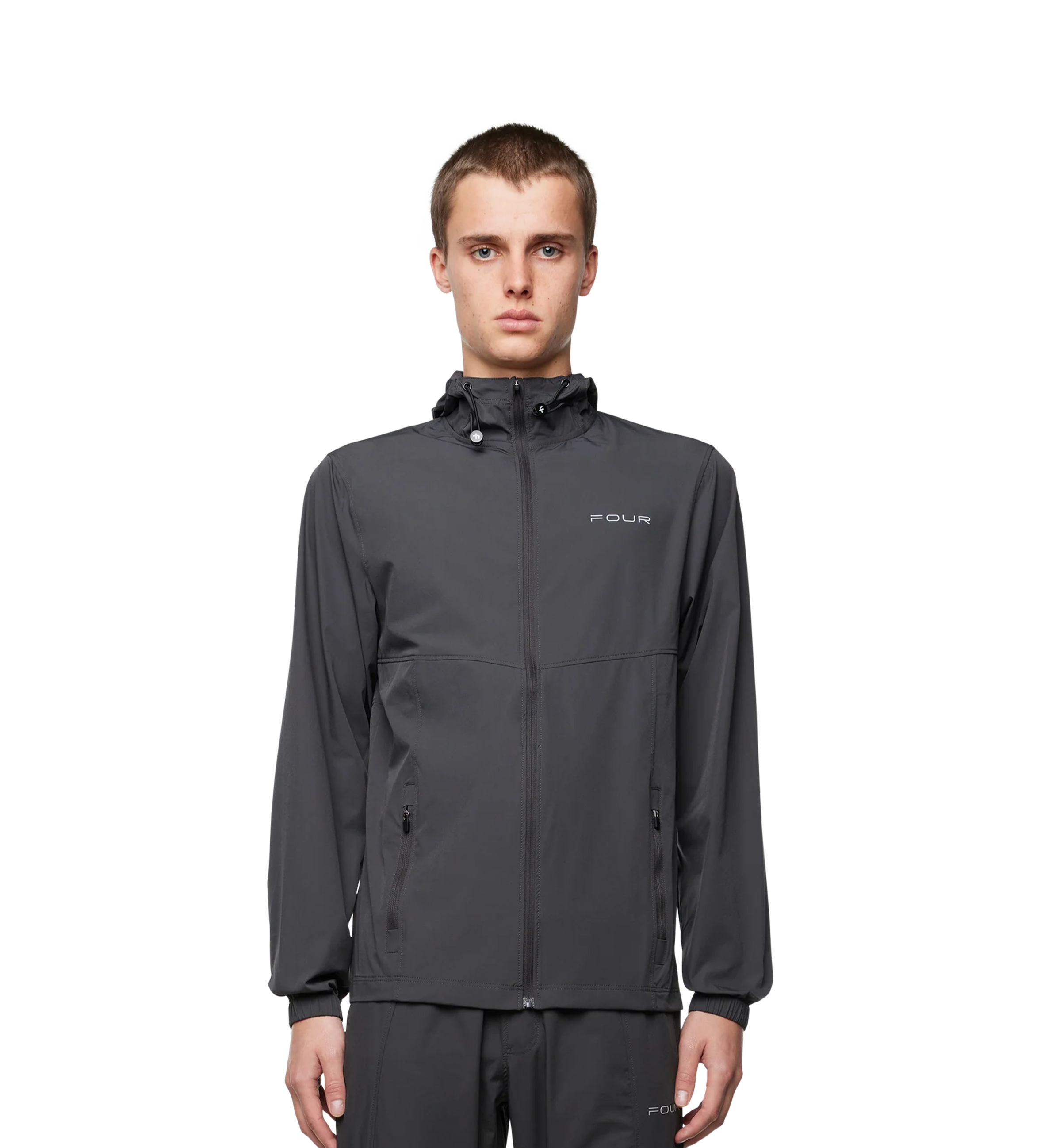 Sportswear Trackjacket Dark Grey – FOUR Amsterdam