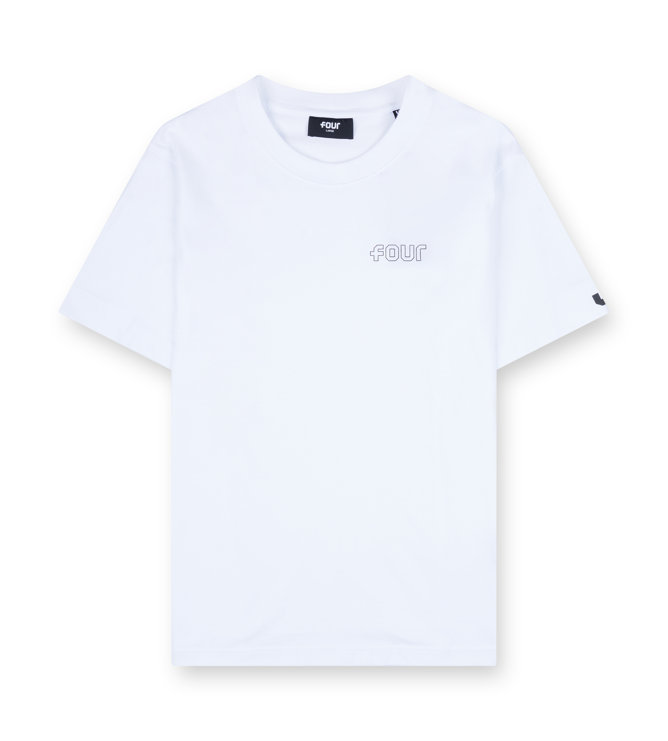 Outline Casual T-shirt White
