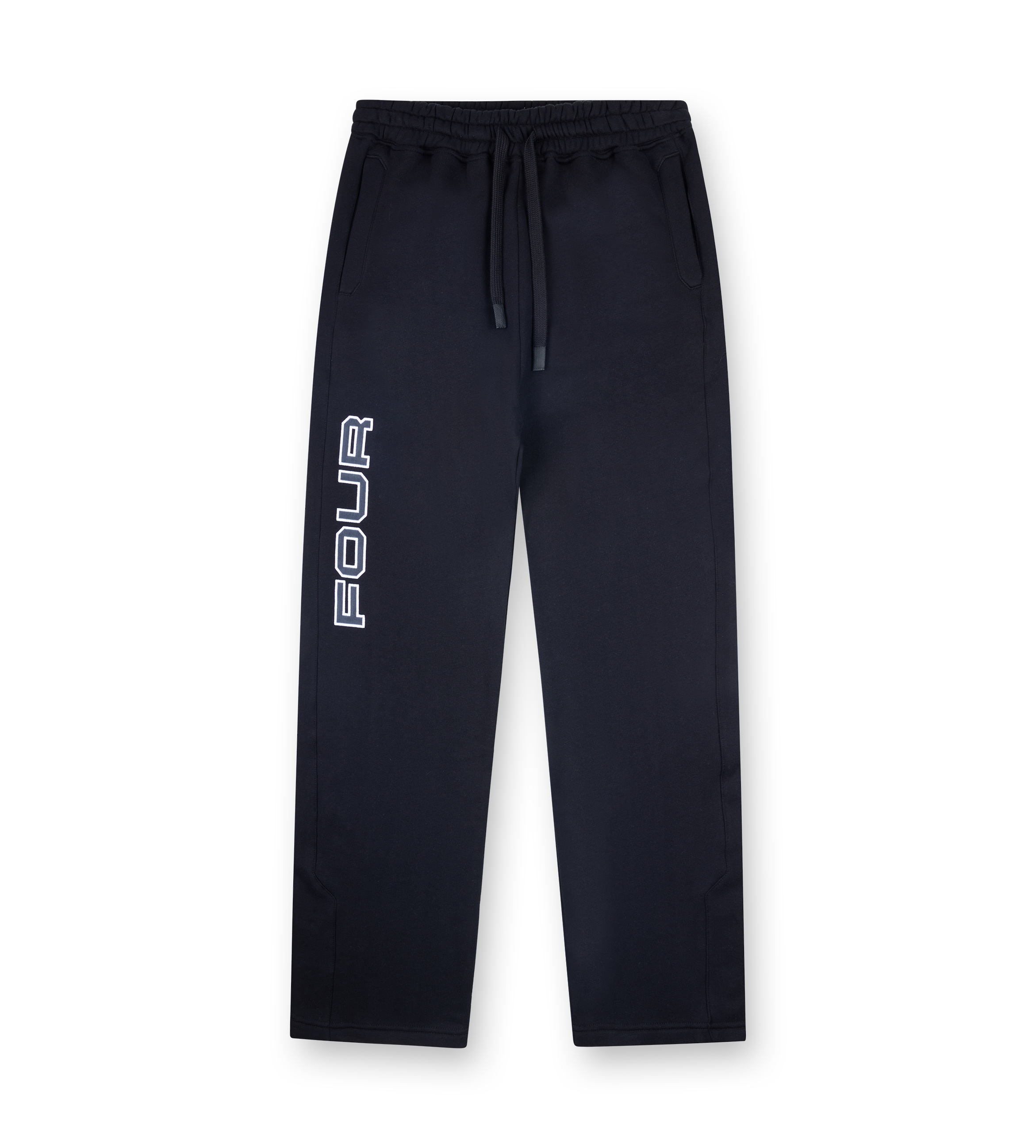 Bold Straight Leg Zwart