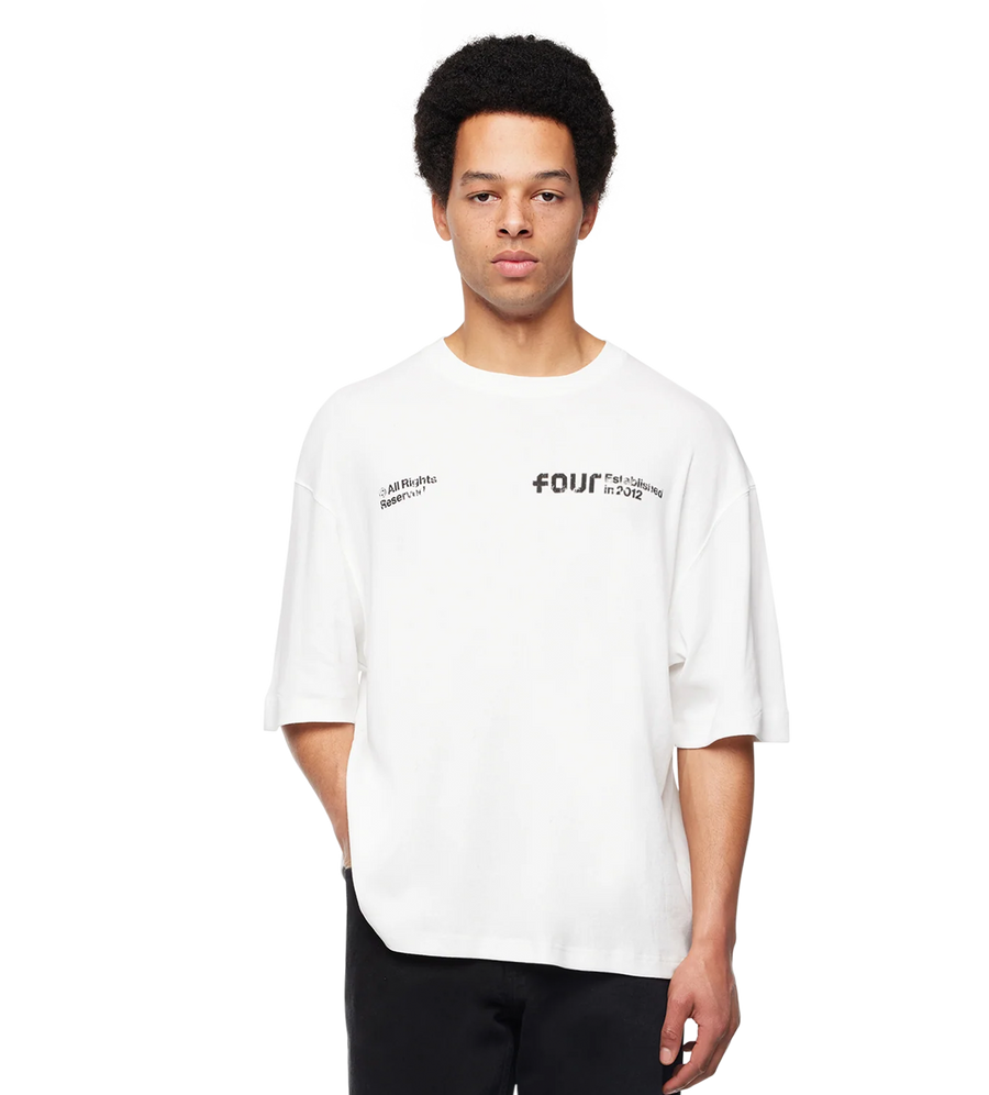 Reserved Boxy T-shirt White