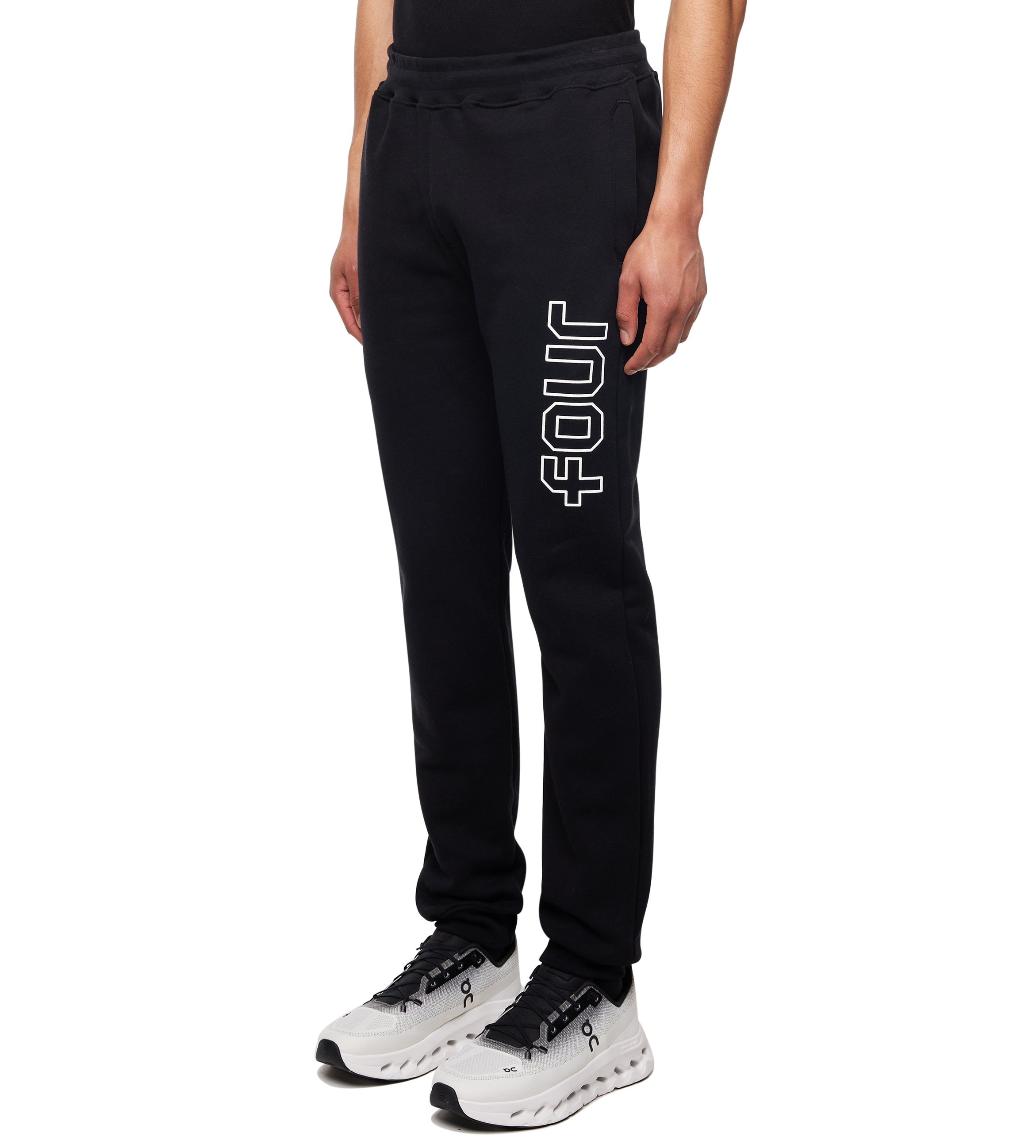 Outline Sweatpants Black