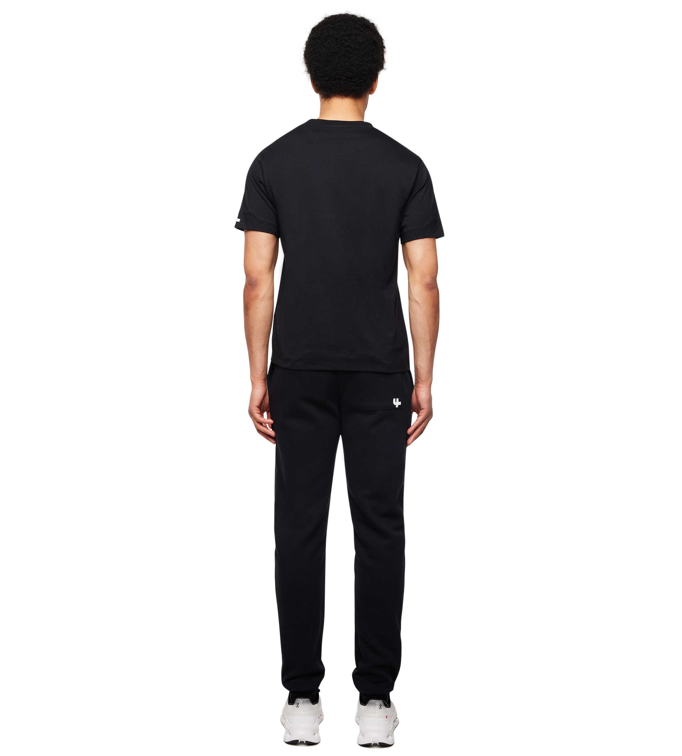 Outline Casual T-shirt Black