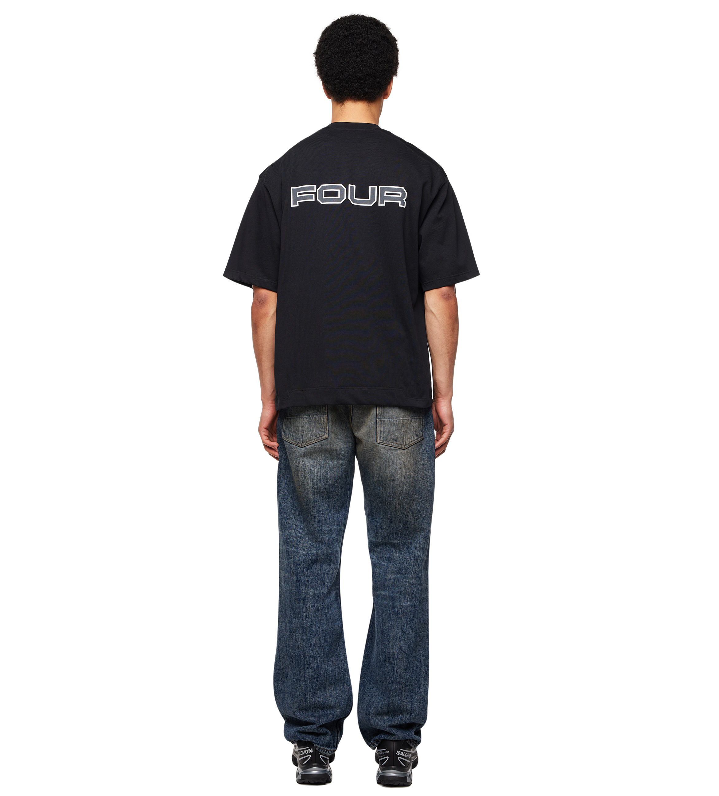 Bold Boxy T-shirt Black