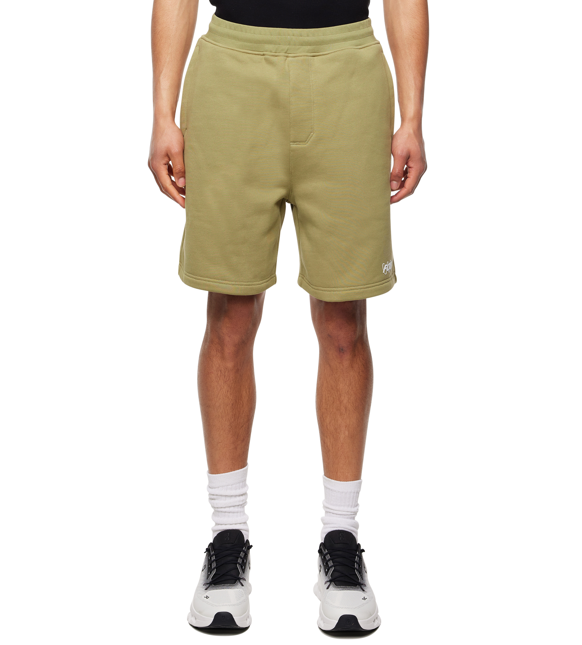 Circles Shorts Dusty Olive