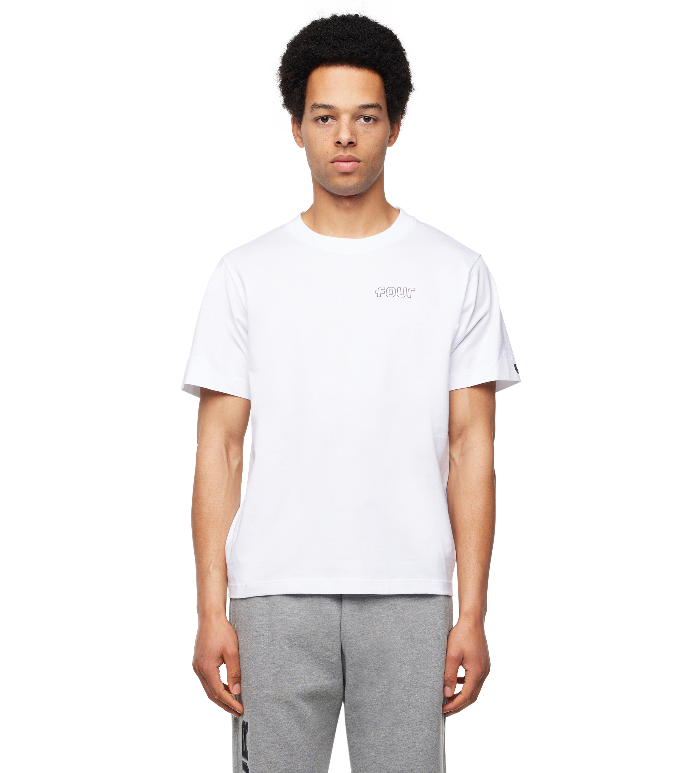Outline Casual T-shirt White