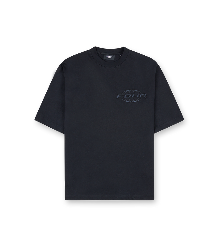 Orbit Boxy T-Shirt Black