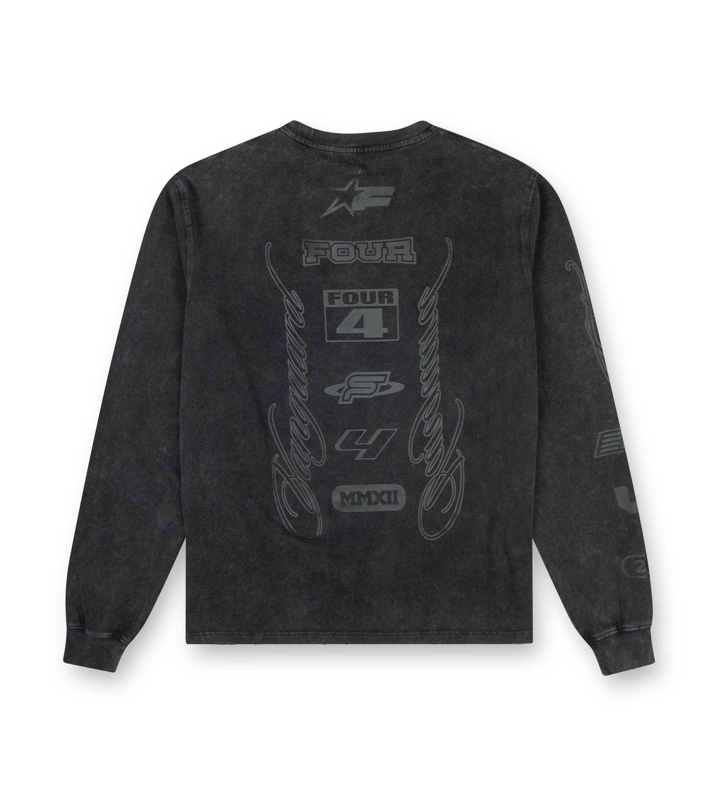 Race Comp Longsleeve T-Shirt Washed Black