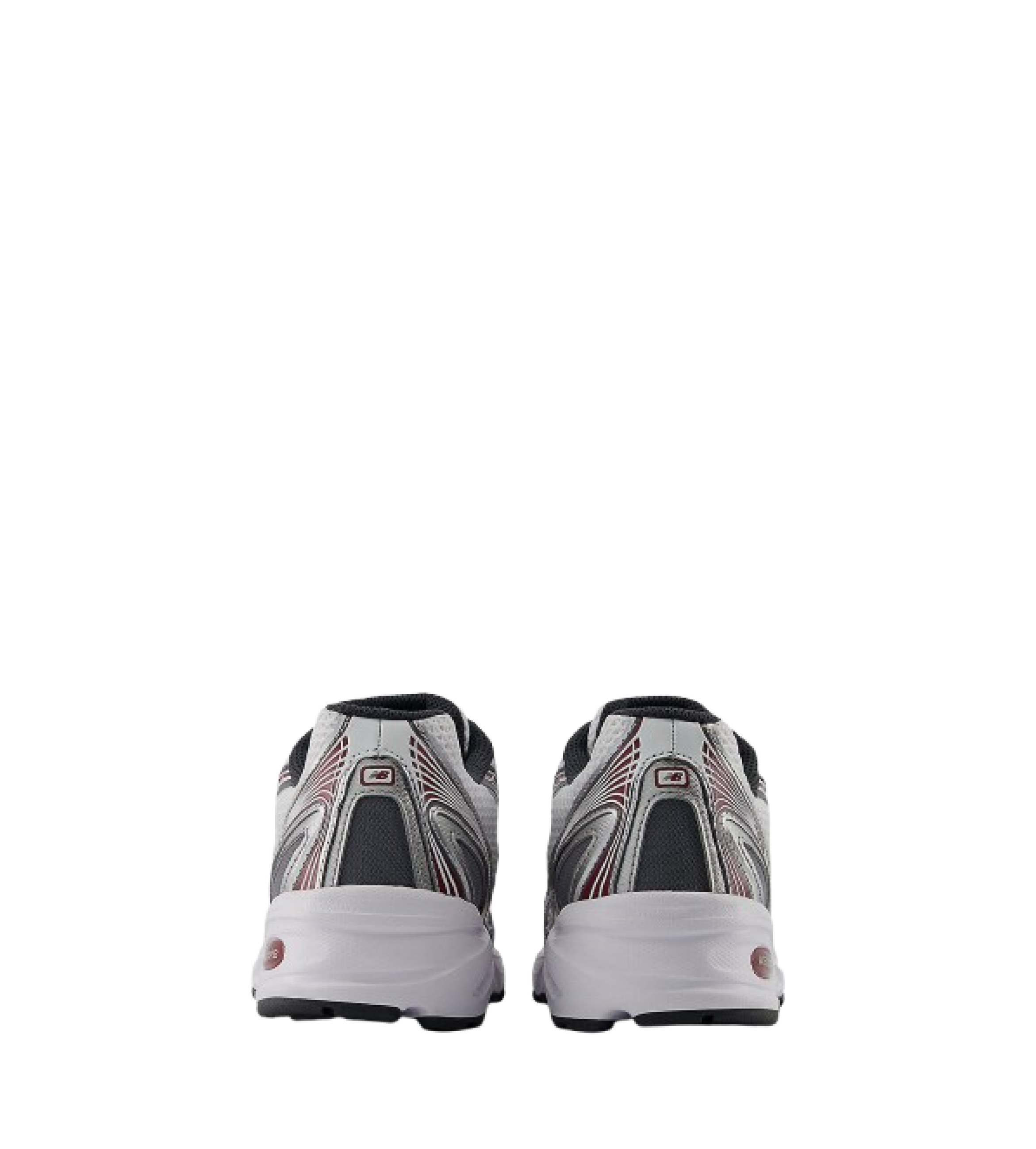 740 Sneakers in Mercury Red/  White