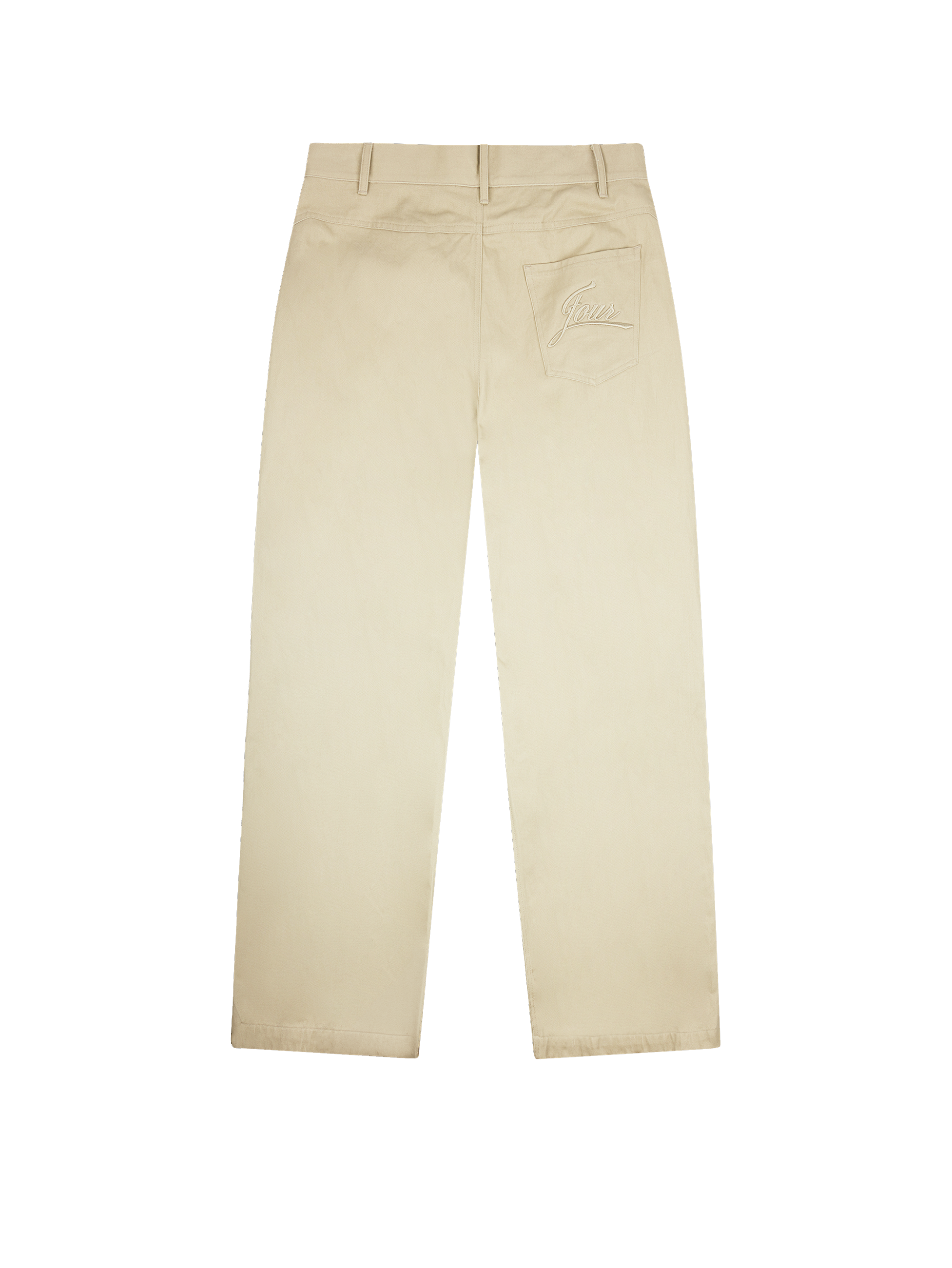 Script Trousers Oatmeal