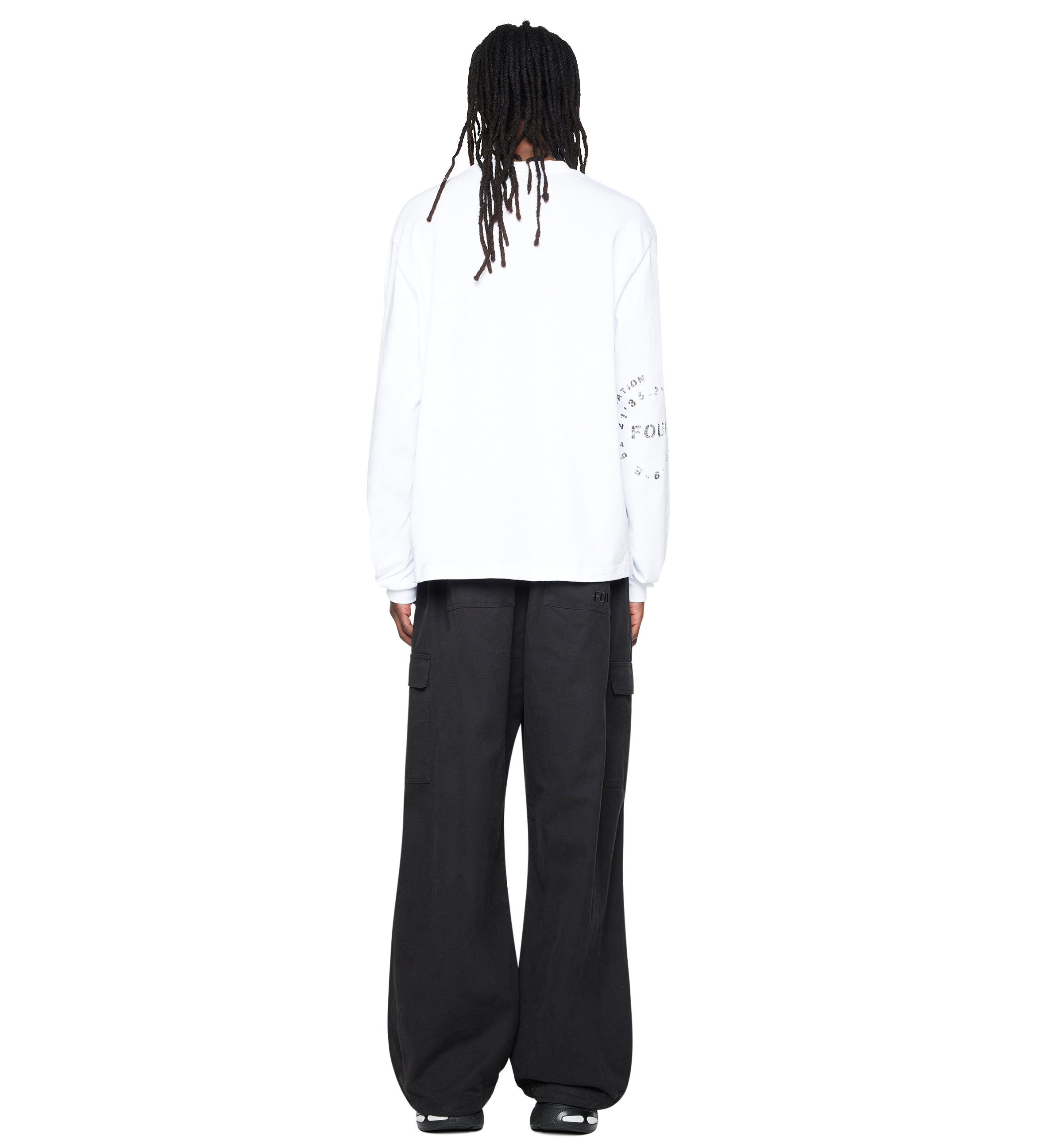 Grunge Longsleeve Wit