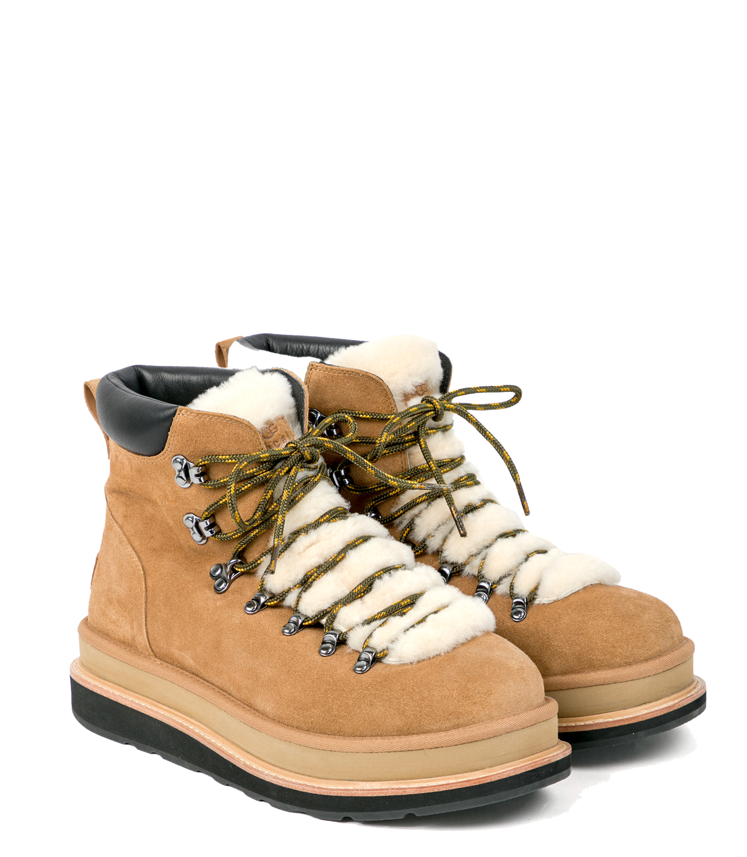 UGG x Sacai Hiker in Chestnut
