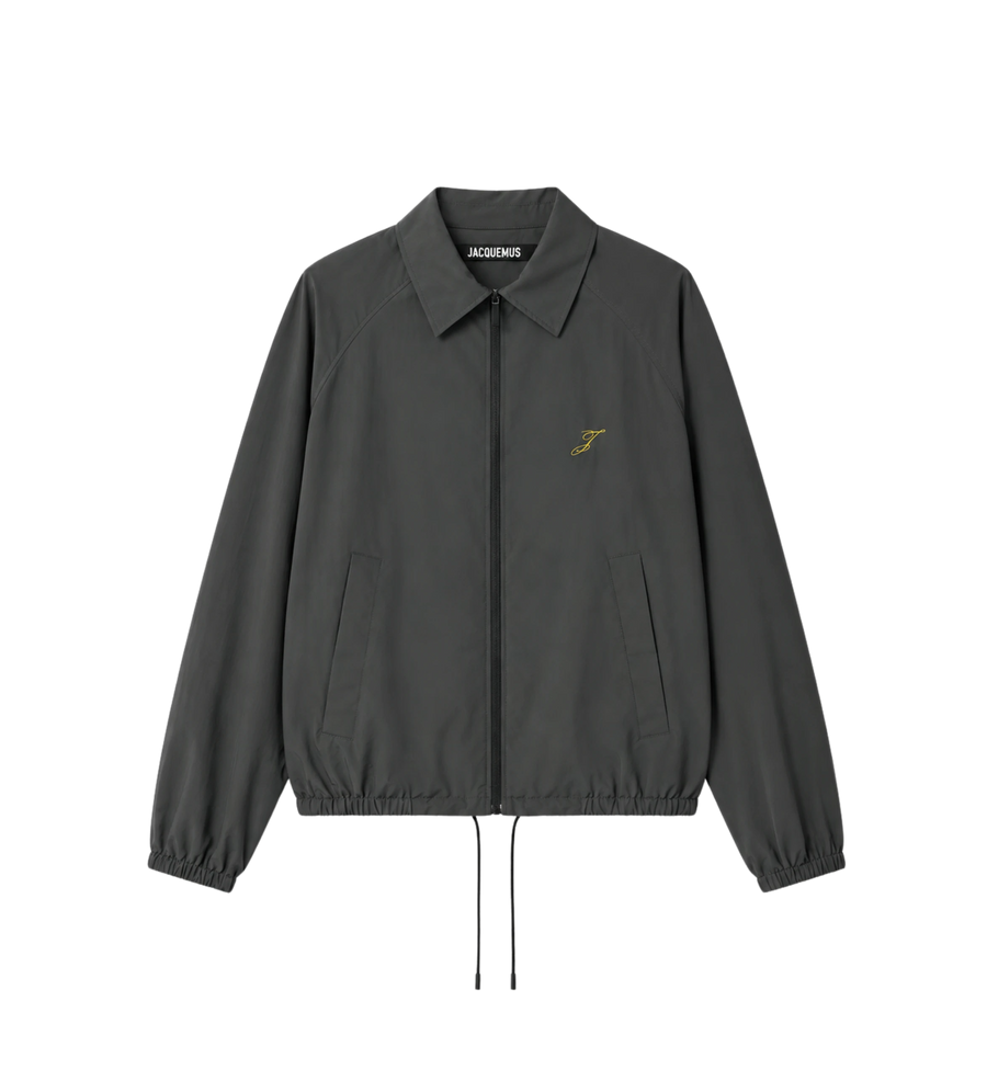 The Jacquemus Windbreaker Dark Grey