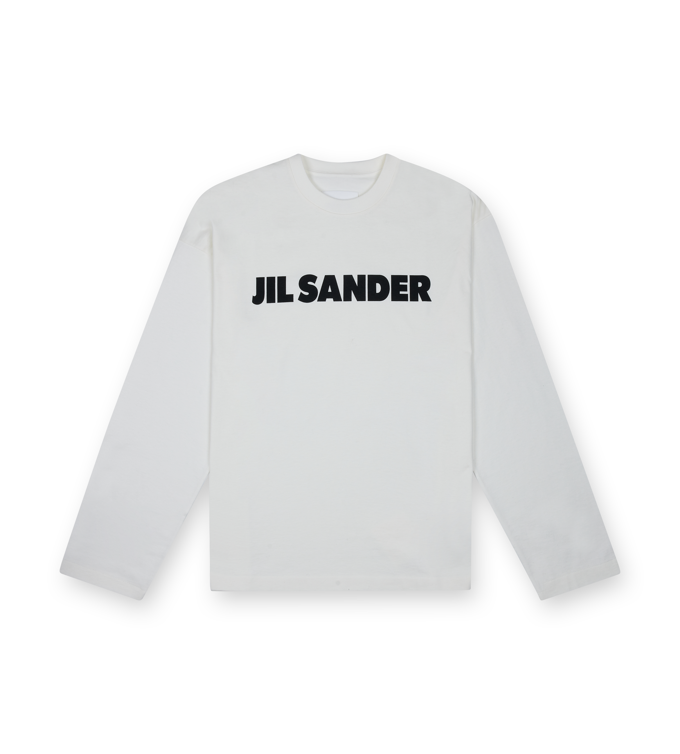 Jil Sander Logo Longsleeve in White – FOUR Amsterdam Jil Sander Logo Longsleeve in White – FOUR Amsterdam