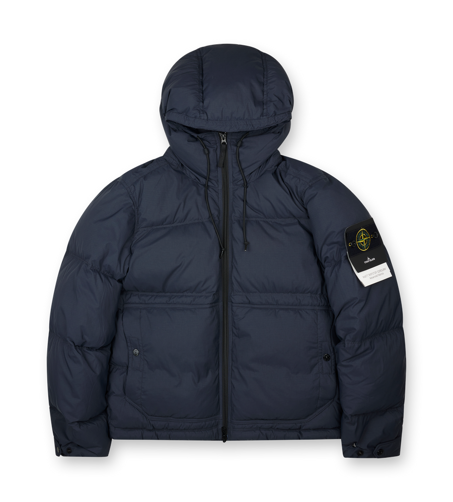 Stone Island Matt Ripstop Cordura® Down Parka in Navy