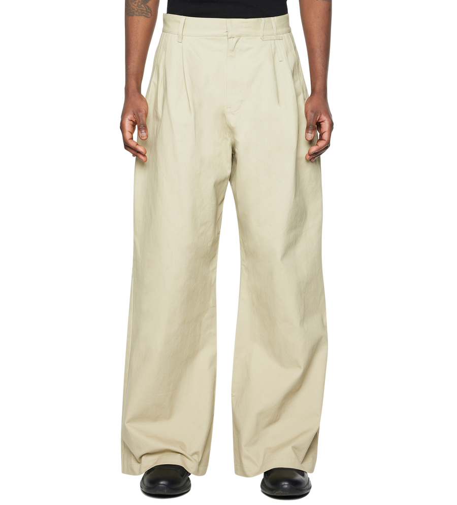 Script Trousers Oatmeal