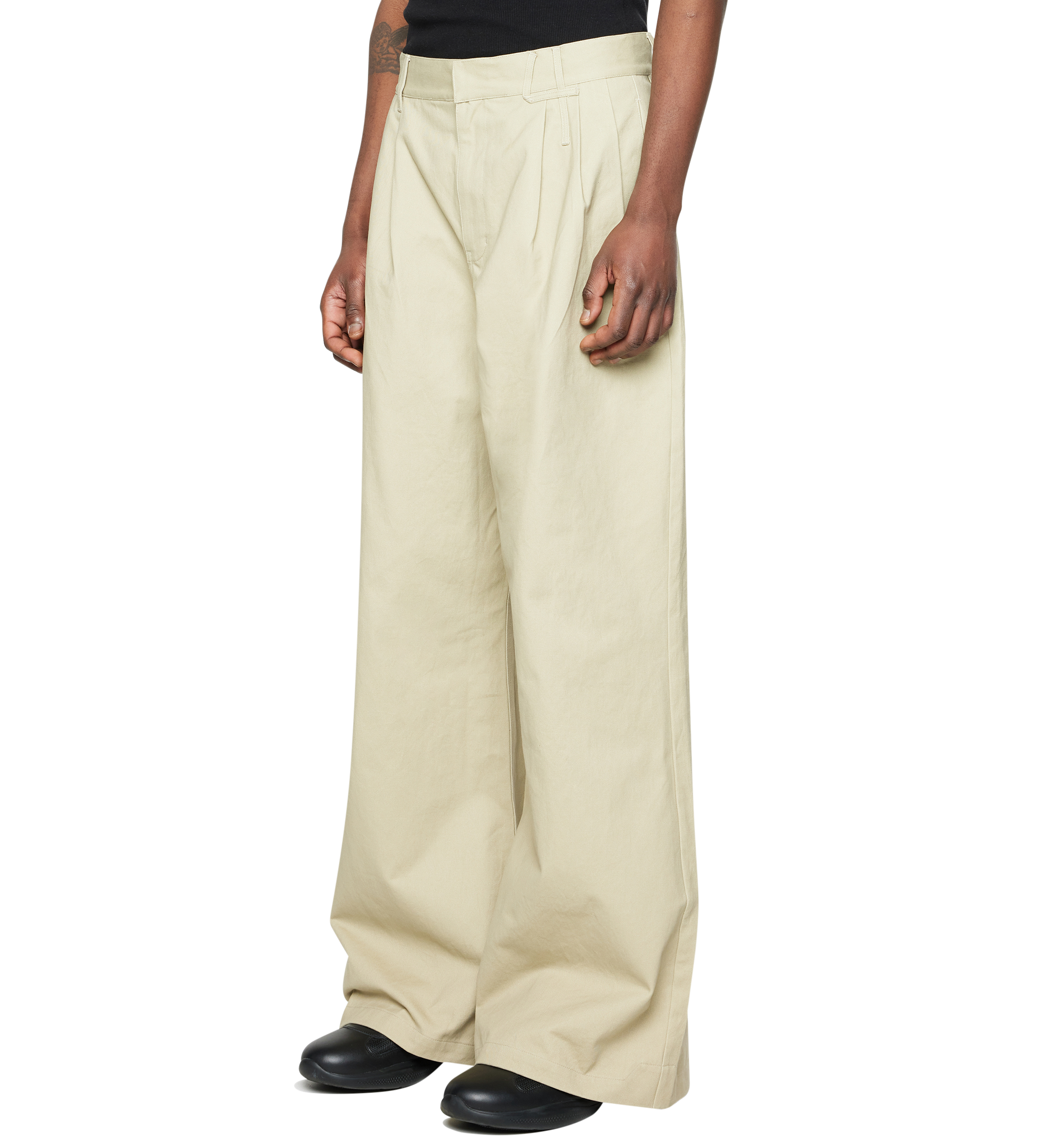 Script Trousers Oatmeal