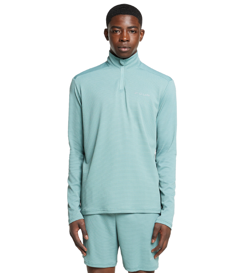 Sportswear Half Zip Trellis Green - XL
