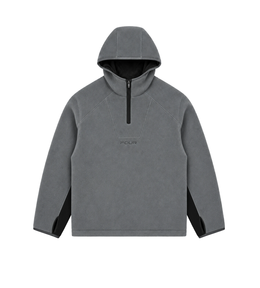 Sportswear Fleece Anorak Stone Grey
