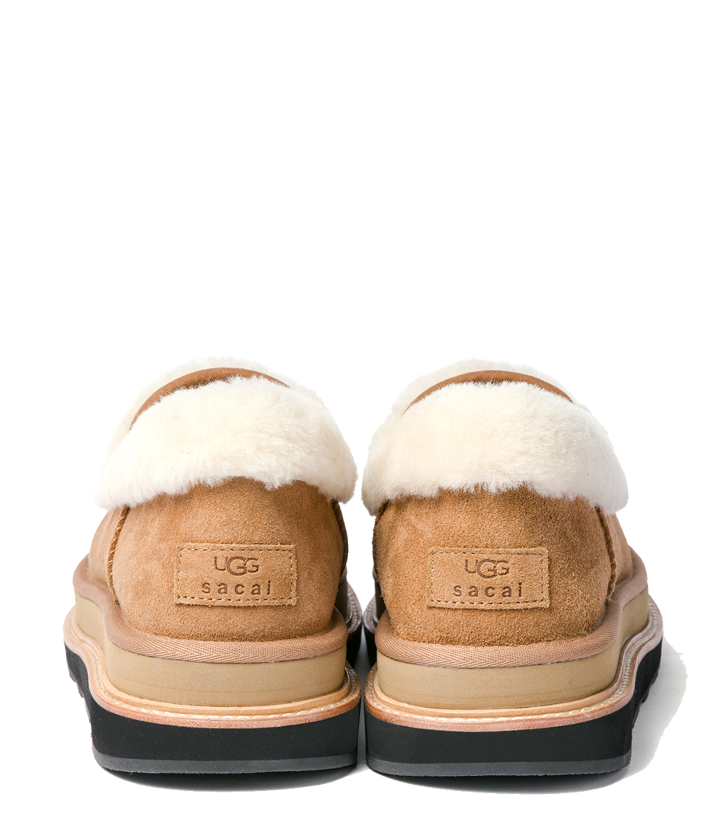 UGG x Sacai Loafer in Chestnut