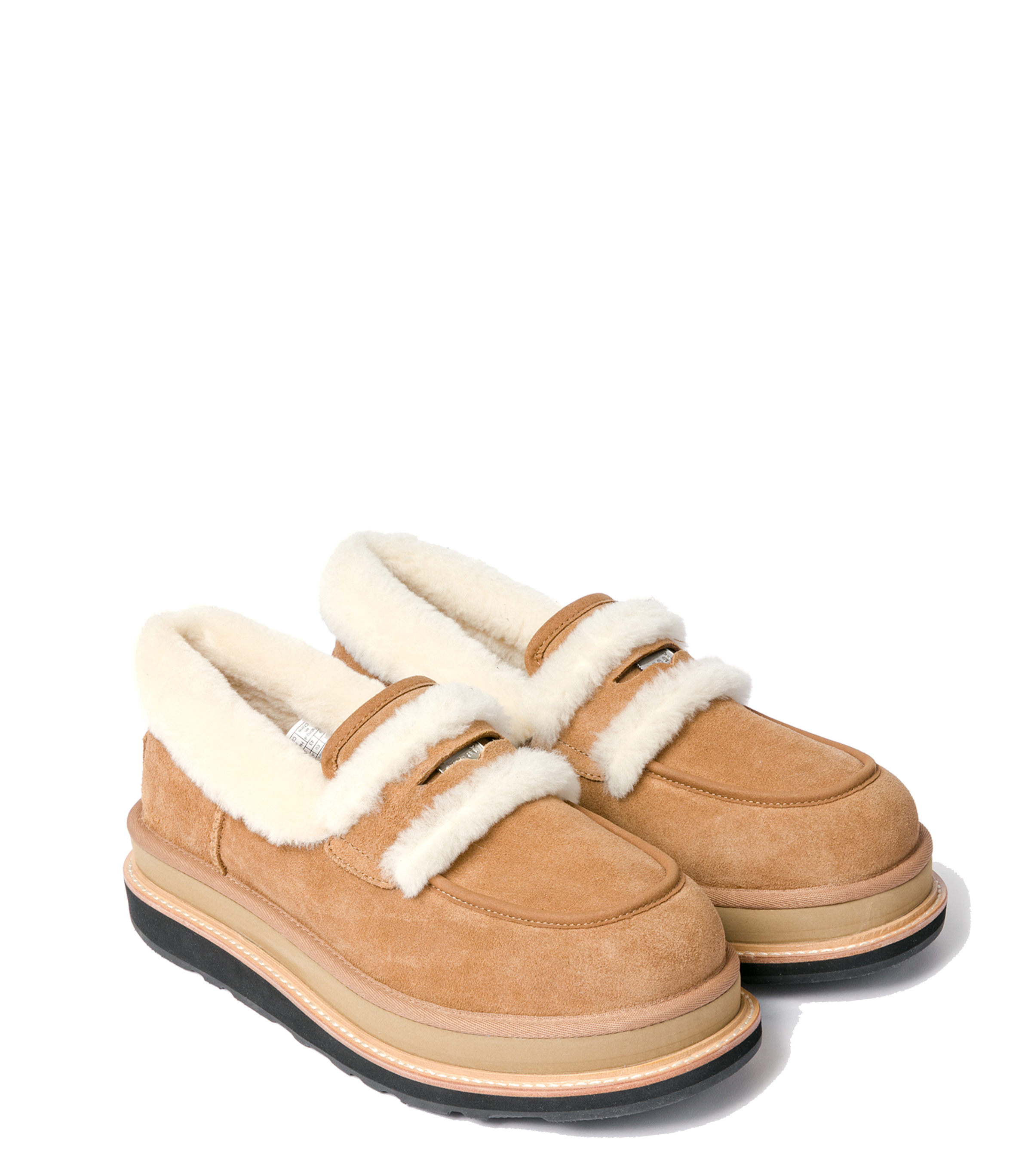 UGG x Sacai Loafer in Chestnut