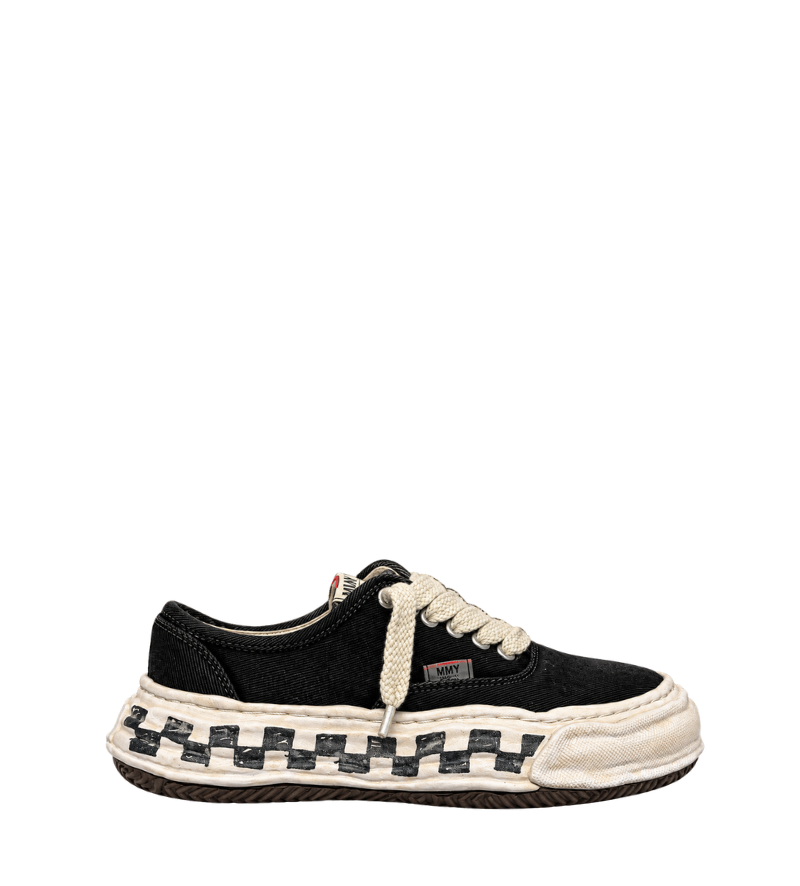 Baker Graffiti Sole lage sneakers zwart